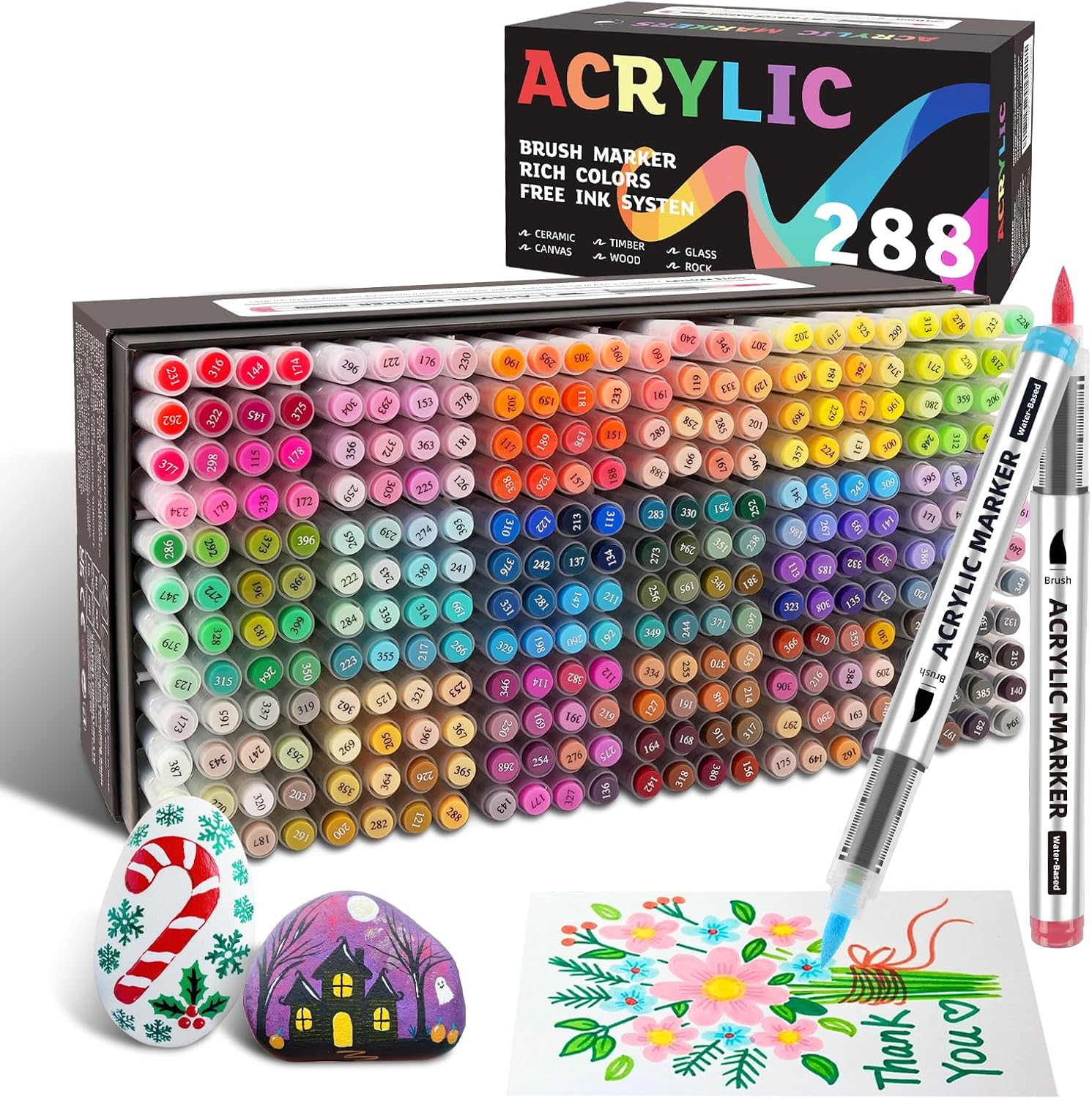 Thumbnail 6 de Colpart acrylic paint markers with brush tips
