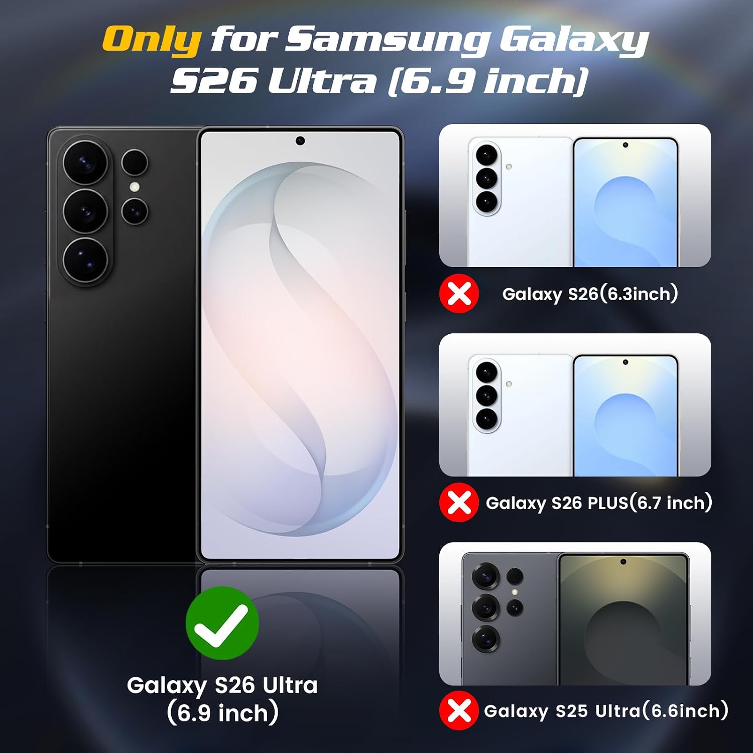 Detalle 2 de Doeshine S26 Ultra Case with 360° Ring Stand