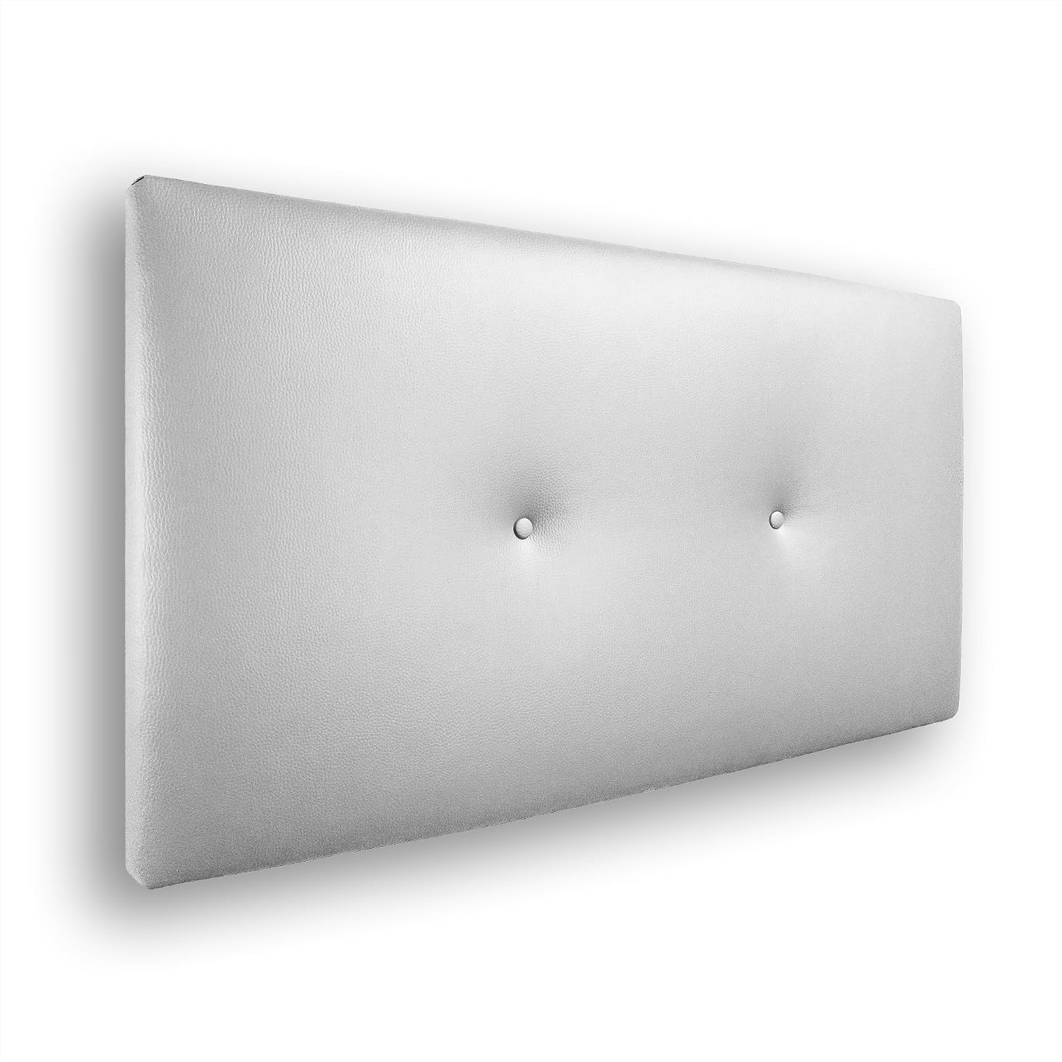 Detalle de Silcar Home Silvi Cabecero 90 cm polipiel blanco