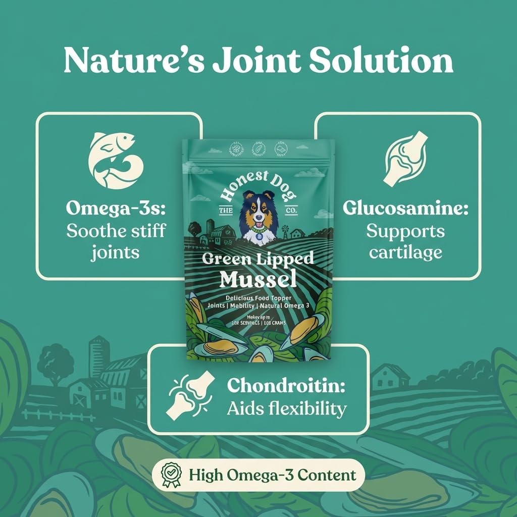 Thumbnail 2 de Green Lipped Mussel for Dogs | 100% Pure New Zealand Powder by The Honest Dog Co