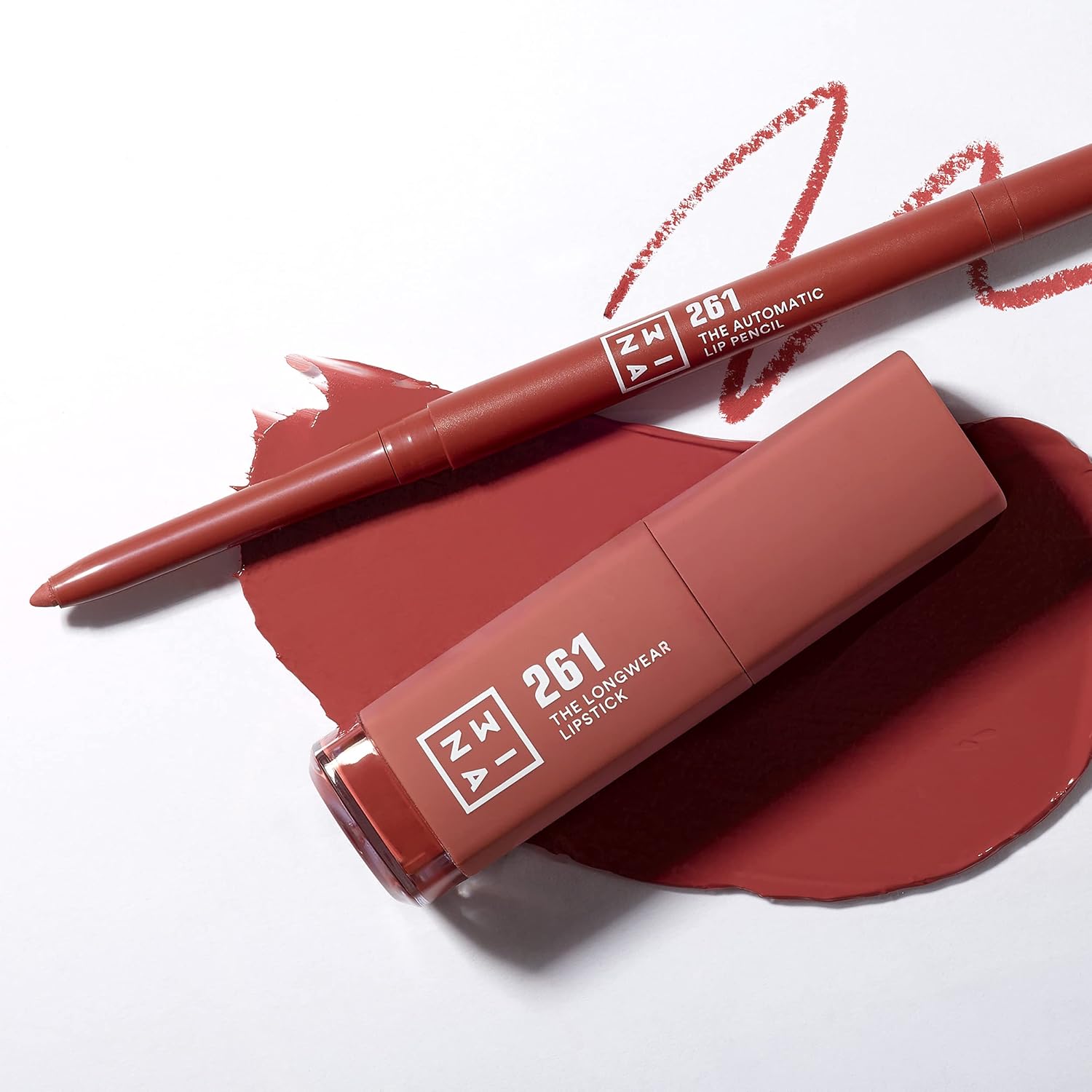 Thumbnail 4 de 3INA MAKEUP The Longwear Lipstick 261 rossetto 💄