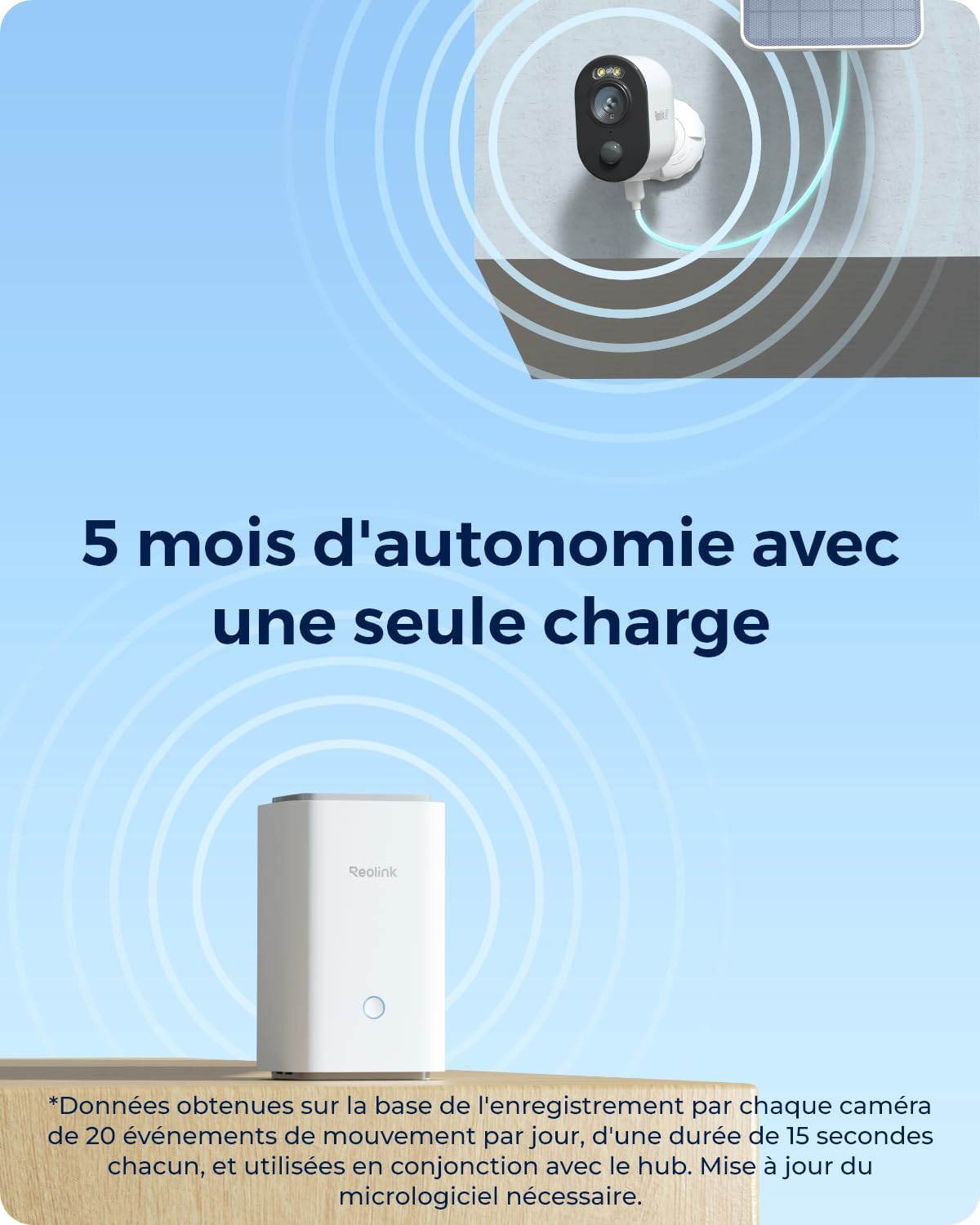 Detalle de Reolink Argus 3 Ultra caméra 4K