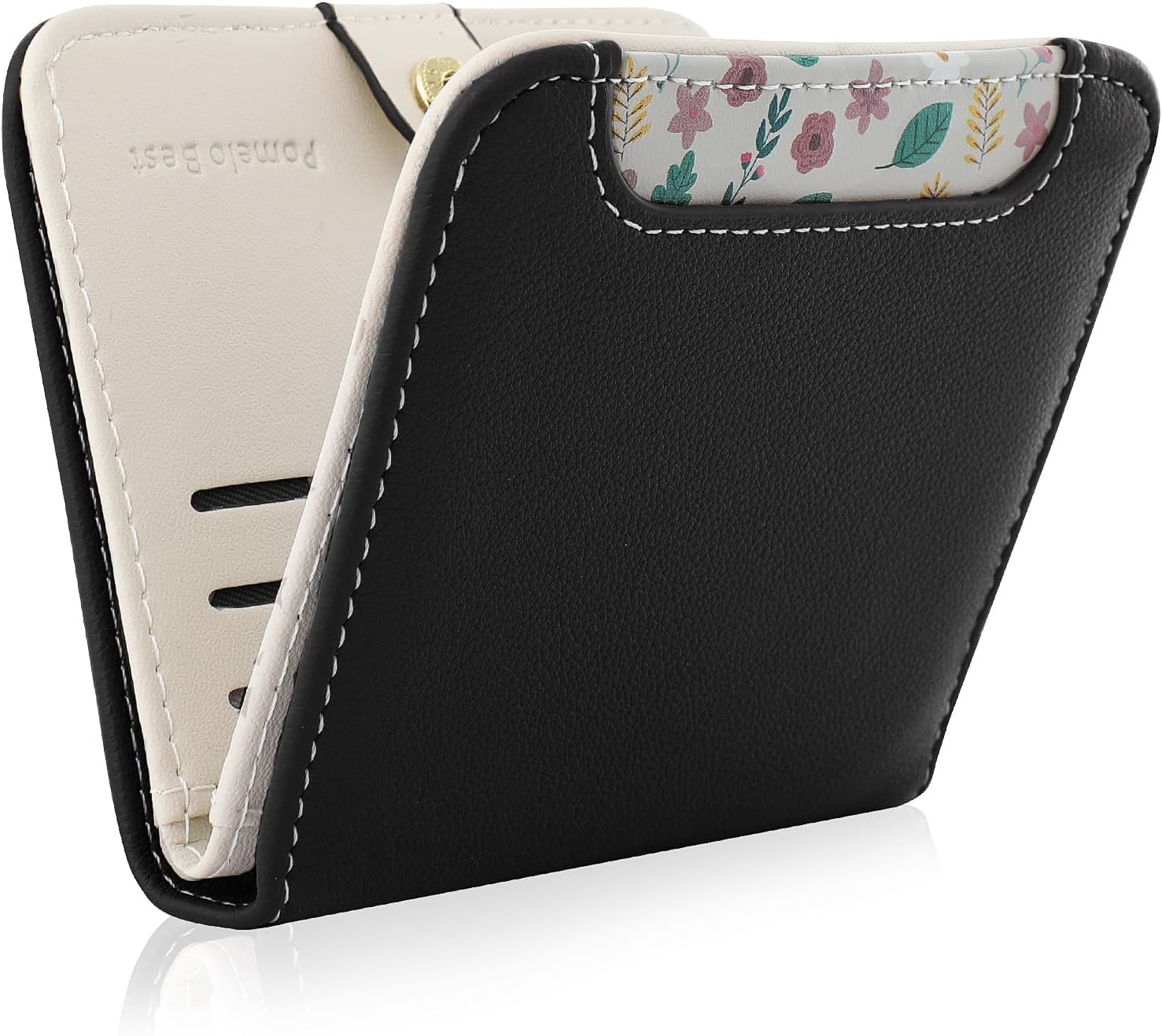Detalle de Pomelo Best Womens Wallet Soft Small Coin Purse with RFID Blocking and Zipper Pocket