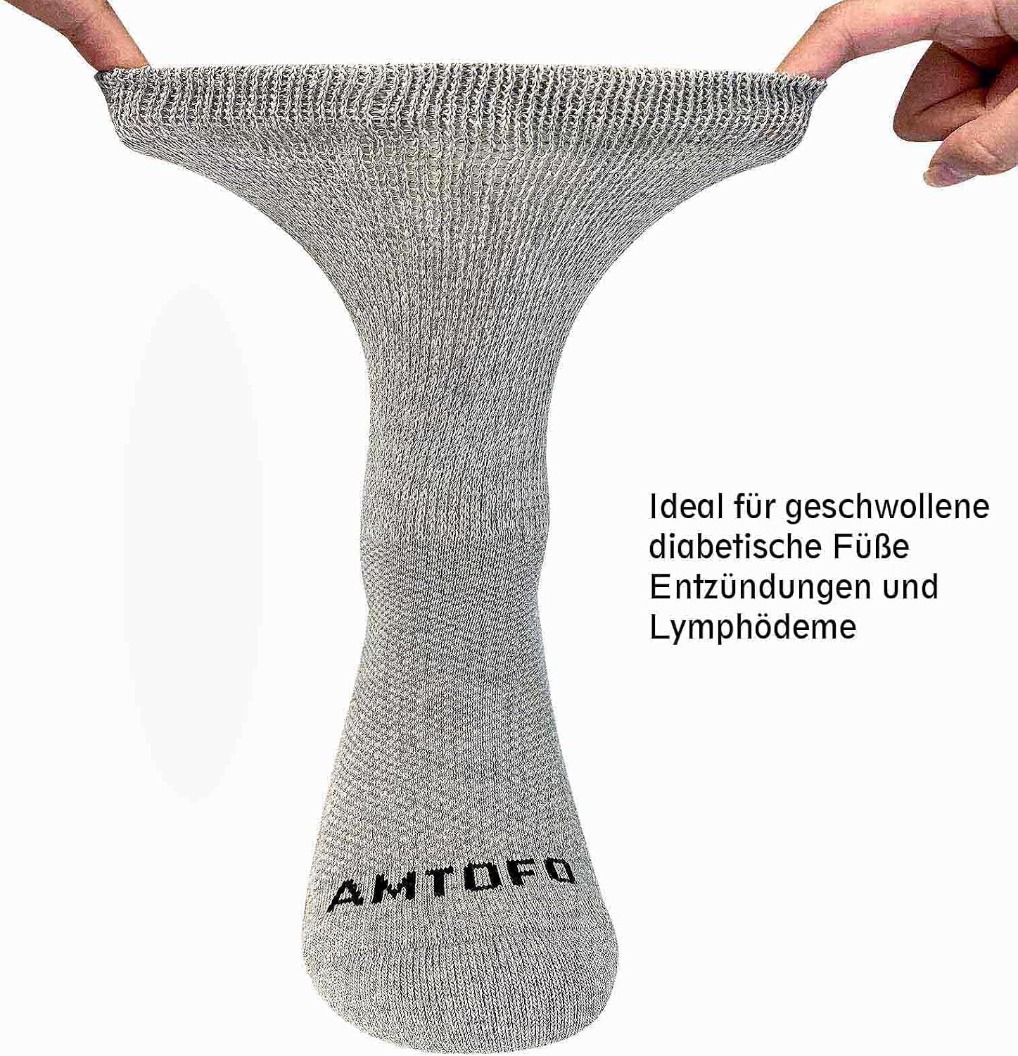 Detalle 2 de LOFIR Diabetiker-Socken Baumwolle 39-46