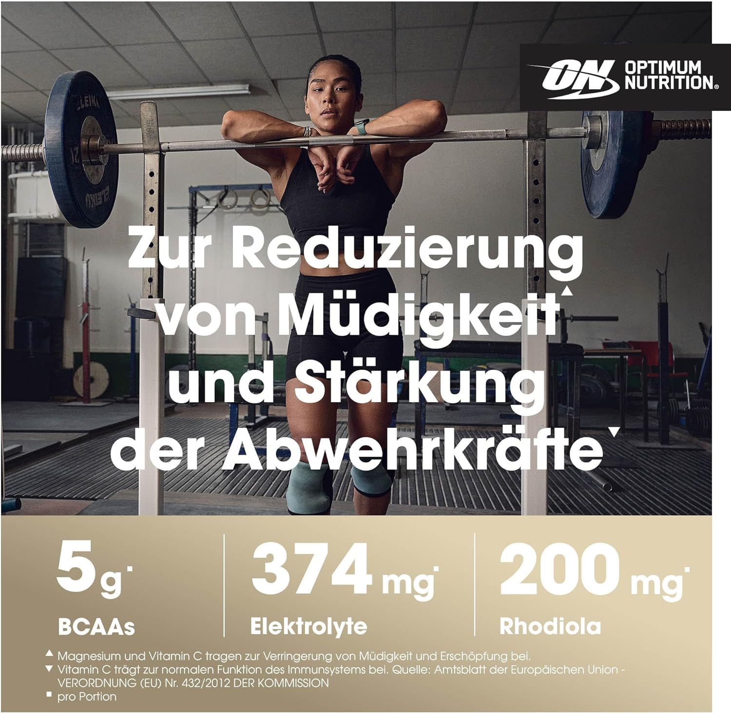 Detalle de Optimum Nutrition Gold Standard BCAA Pulver 266g 🥤