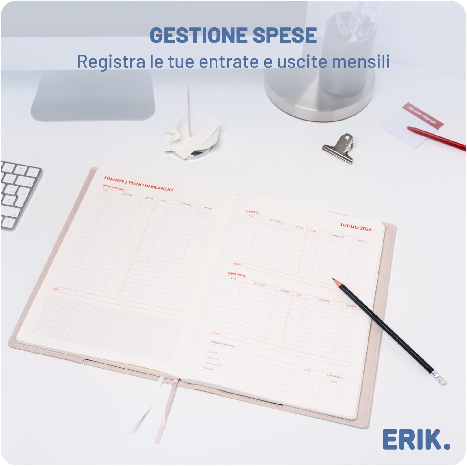 Thumbnail 4 de Grupo Erik Agenda Settimanale 2026 A4 Verticale 📒