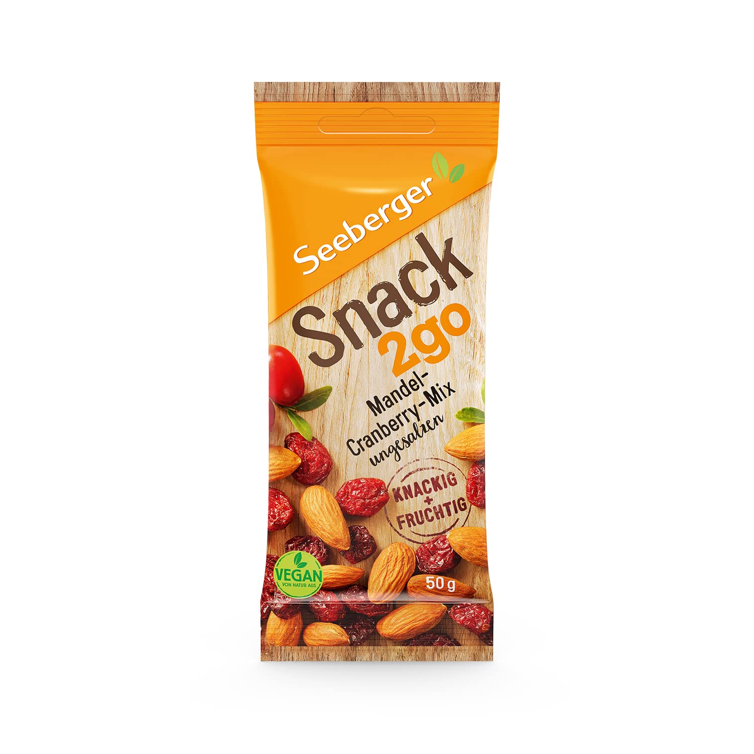 Thumbnail 4 de Seeberger Snack2go Nuss-Mix mit Jumbo Rosinen (12 x 50 g) – veganer To-go-Snack
