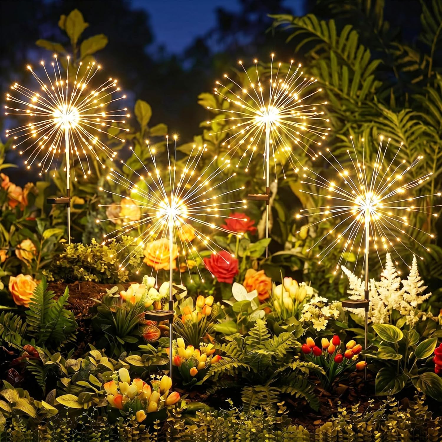 Detalle de Brightown Solar Garden Lights 4-Pack
