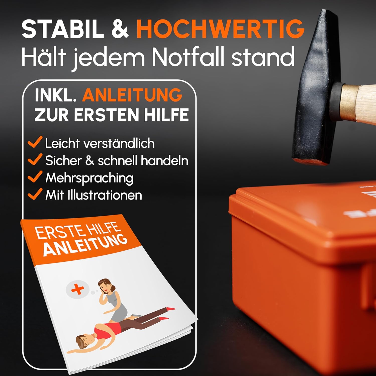 Thumbnail 4 de Erste Hilfe Kasten DIN 13157:2021 🩹