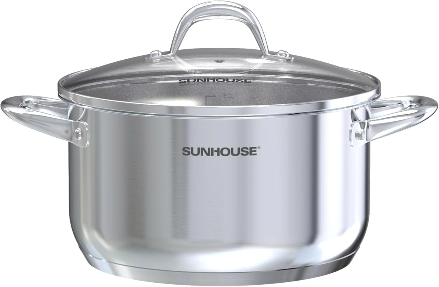 SUNHOUSE Stainless Steel Stock Pot 7 Quart
