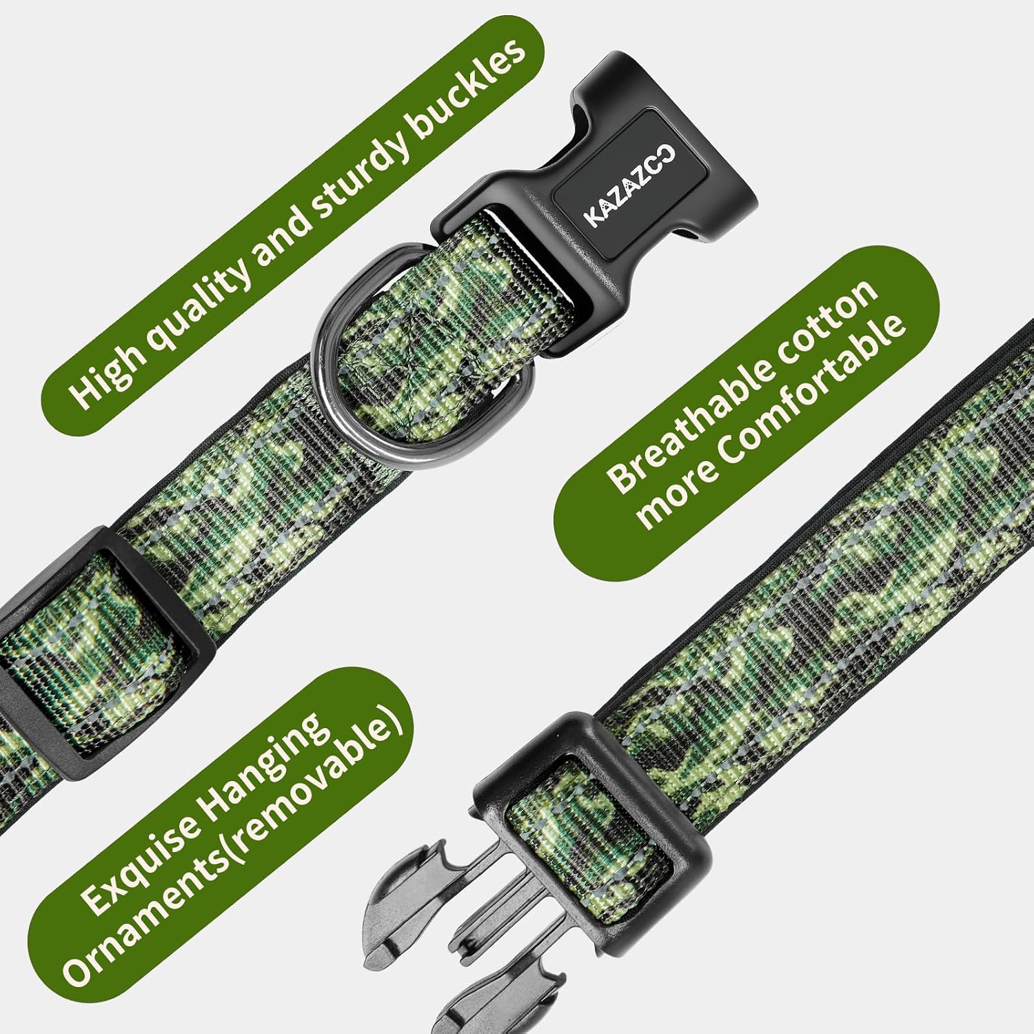 Detalle de Kazazoo Dog Collar, Medium