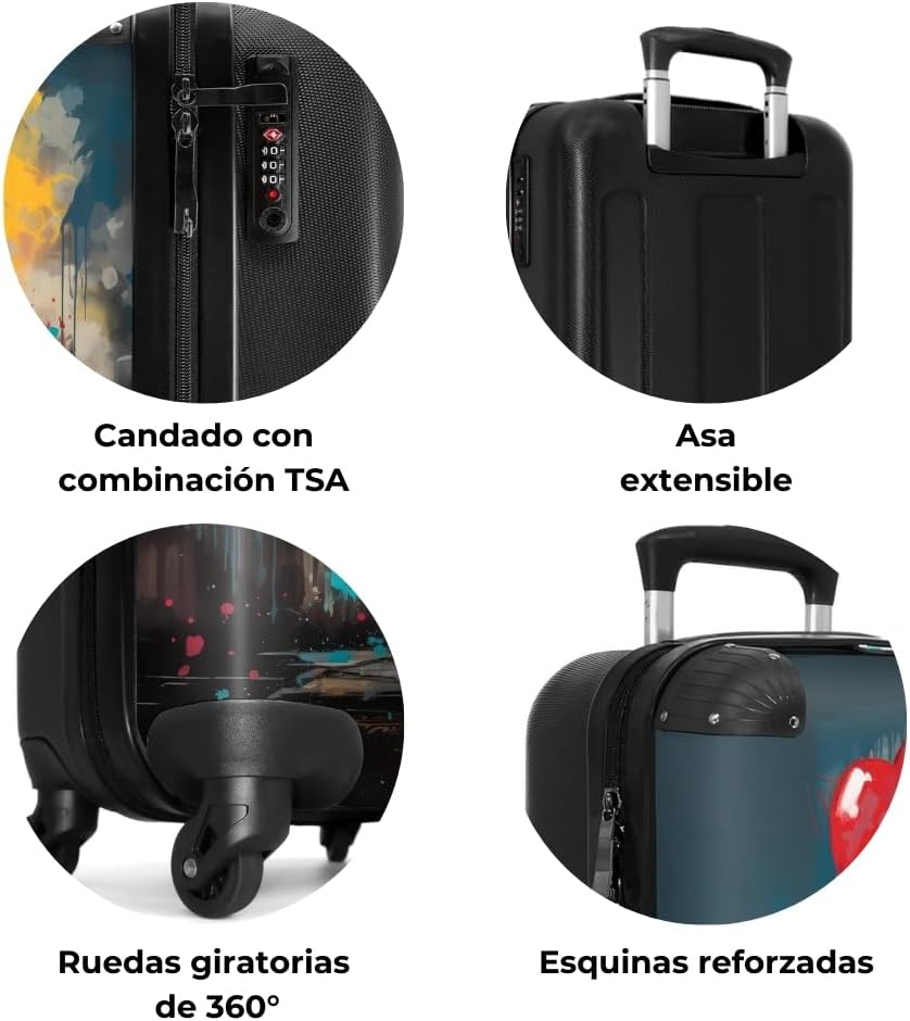 Thumbnail 6 de NoBoringSuitcases.com Maleta de Cabina para Niña ✈