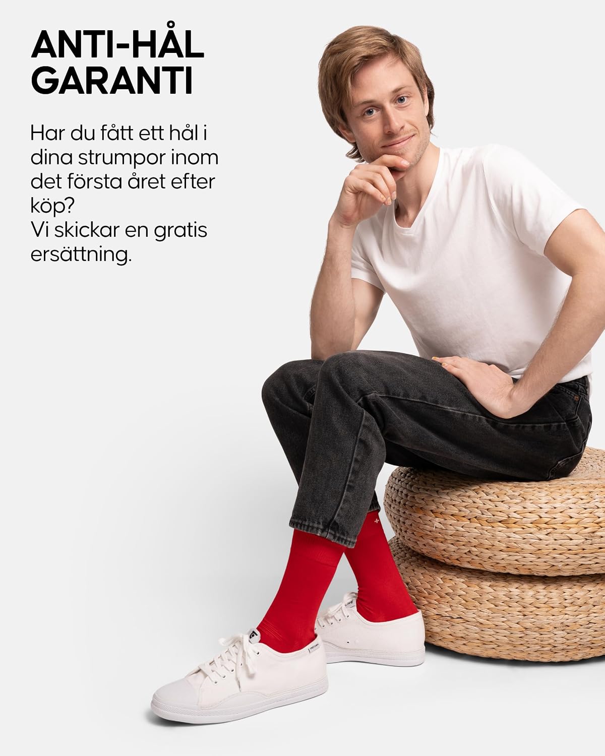 Detalle 2 de DANISH ENDURANCE bambustrumpor i 6-pack med ventilationsfält