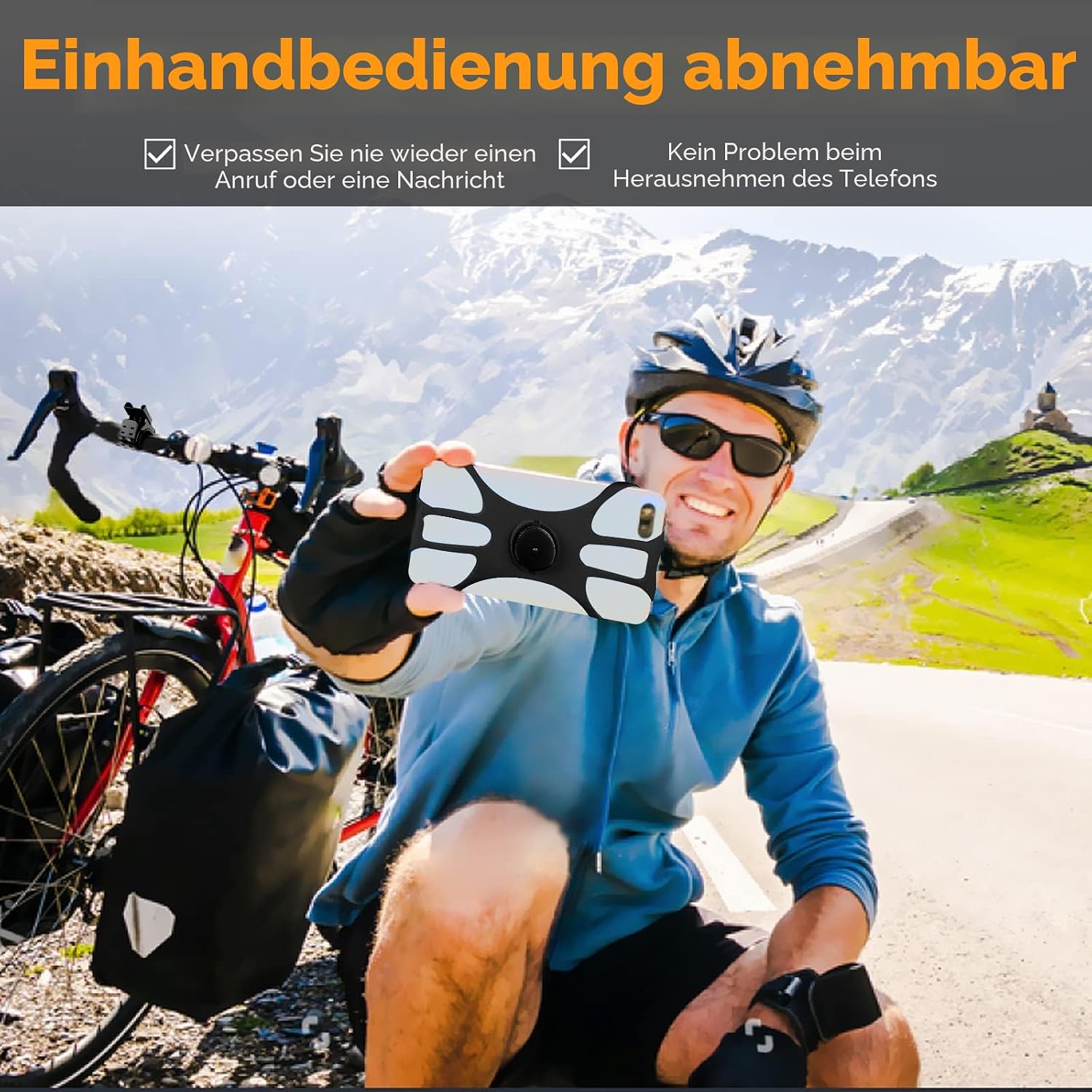 Thumbnail 1 de Rouclo Handyhalterung Fahrrad 4,5–7 Zoll