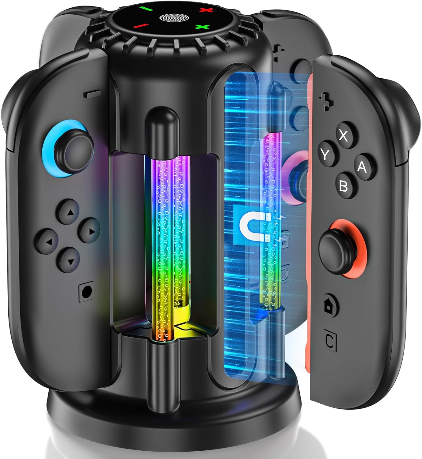 Detalle de ZRZLMVP Controller Charger 4-in-1 for Switch 2