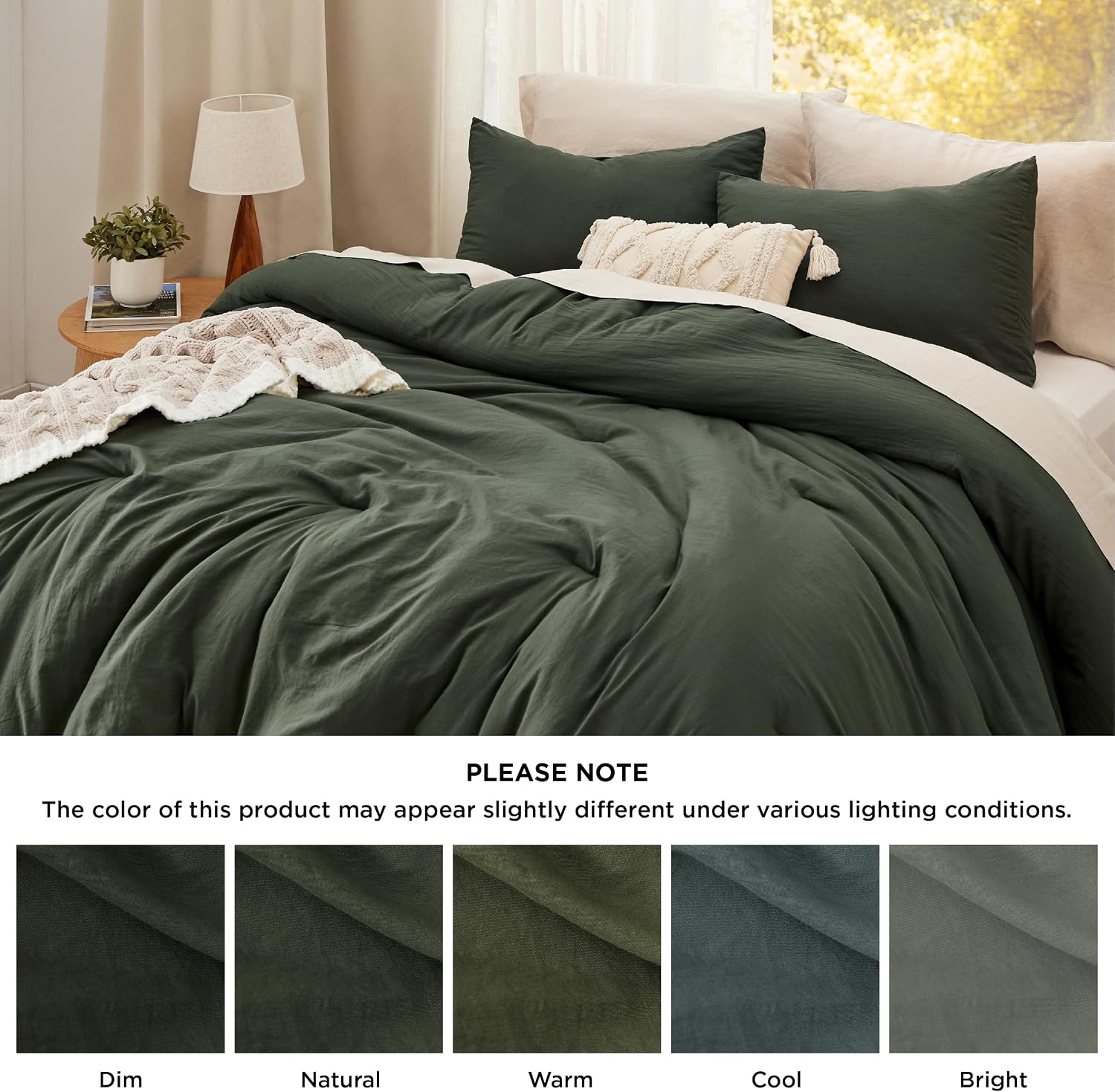 Thumbnail 6 de Bedsure California King Comforter Set