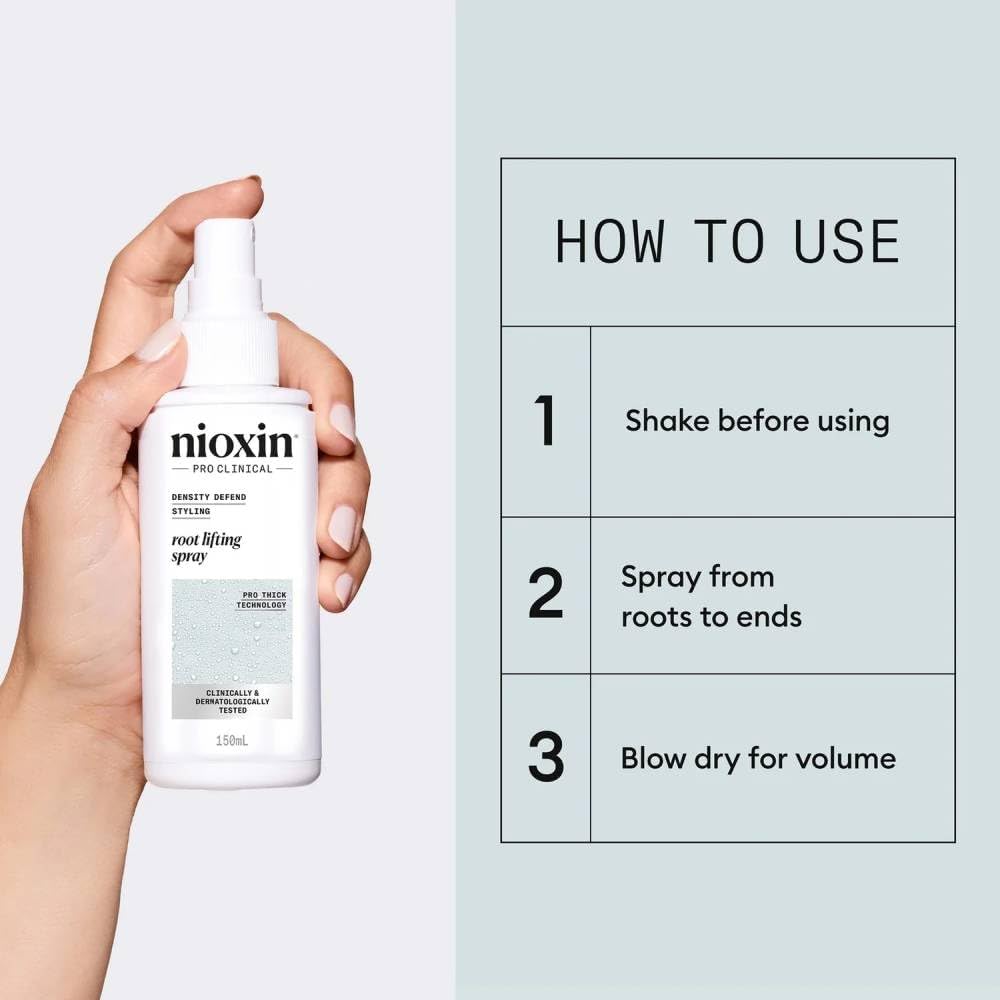 Detalle de Nioxin Density Defend Styling Strong Hold Volume Hair Spray (300ml)