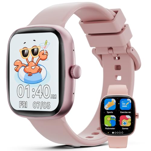 Detalle de YUNIBRIX K15, montre connectée pour enfant avec 20 modes sportifs