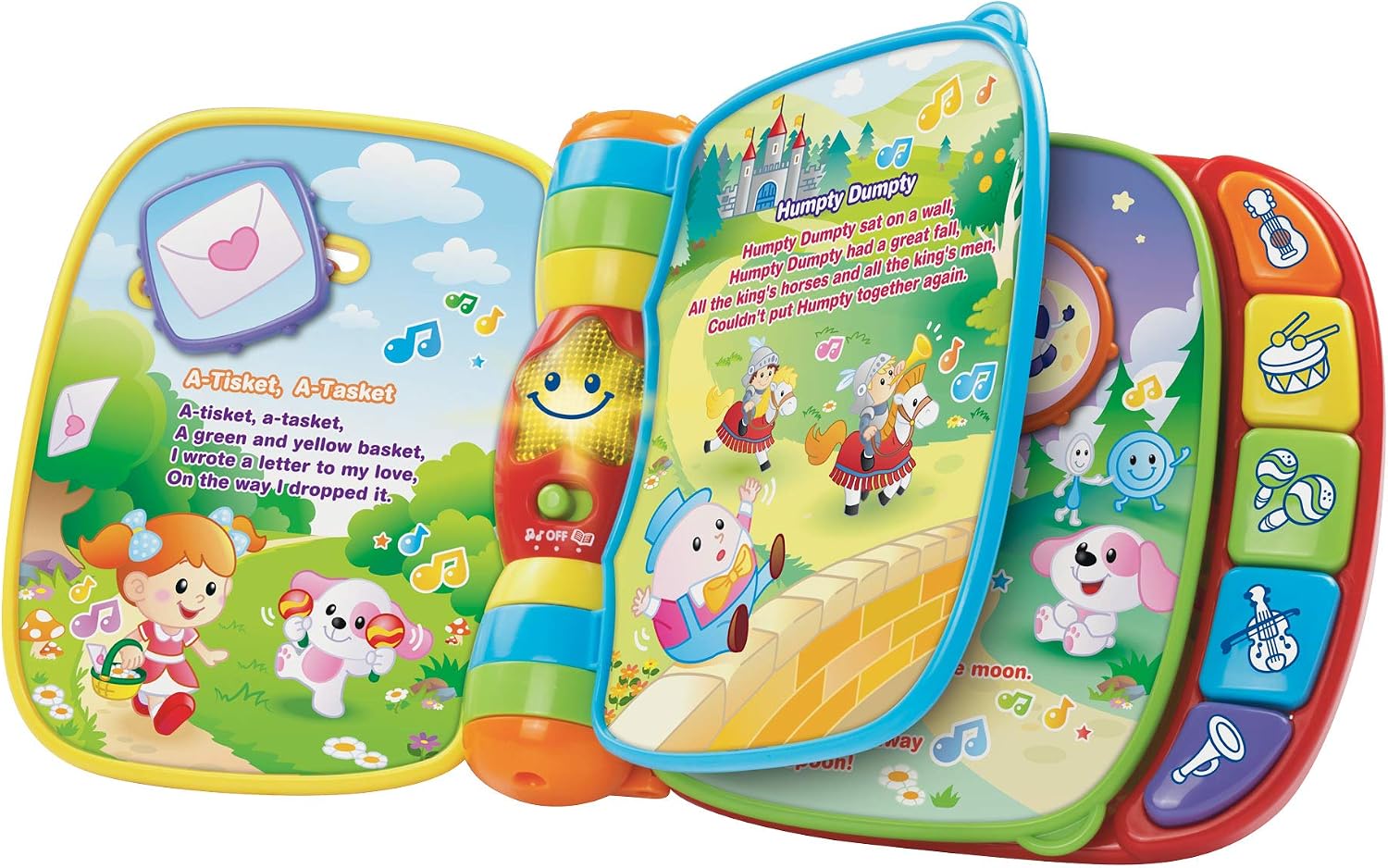 Thumbnail 1 de VTech Baby Musical Rhymes Book, Multicoloured – A gentle, engaging first the learning toy