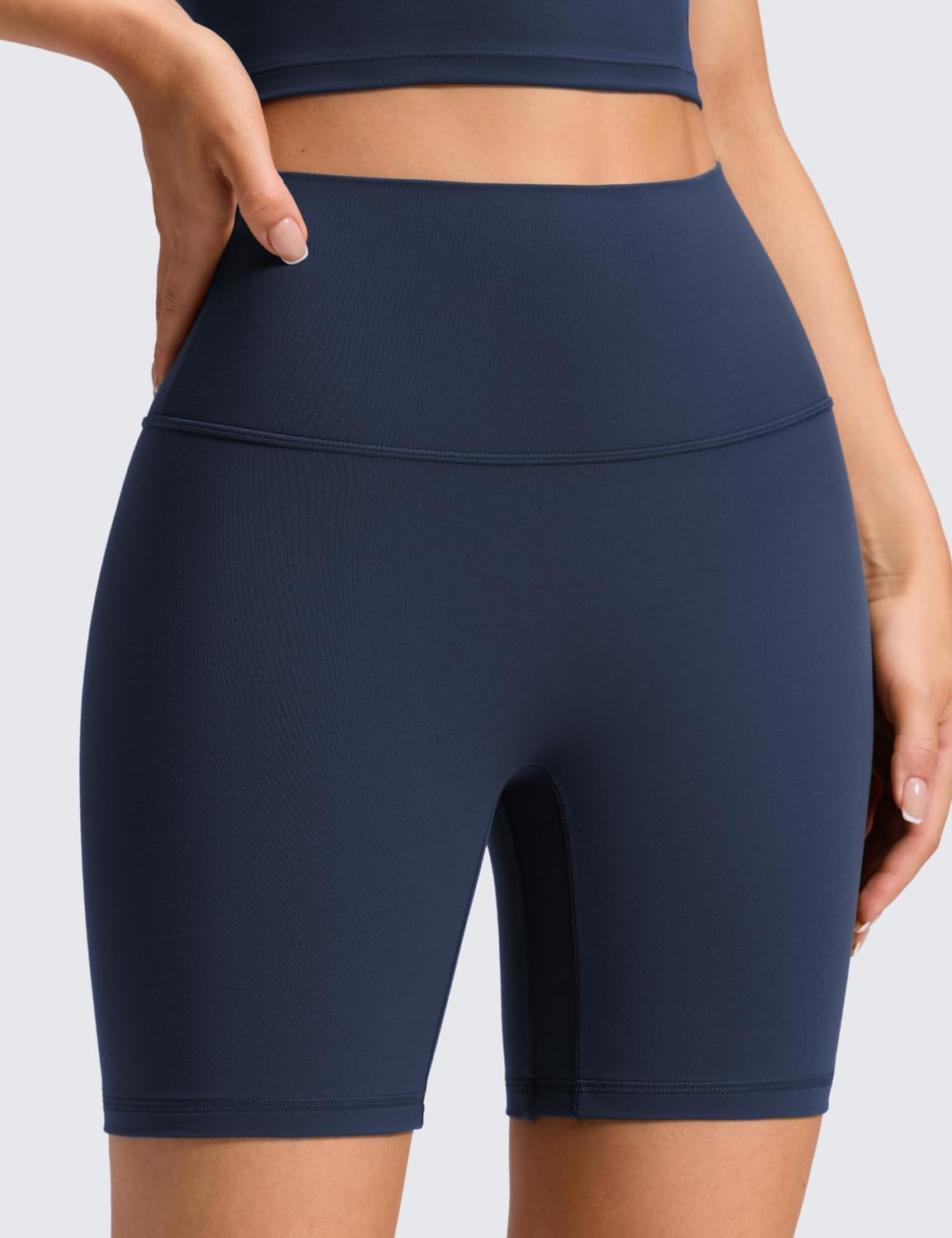 Thumbnail 3 de CRZ YOGA Women Butterluxe No Front Seam Biker Shorts 4"/6" High Waisted