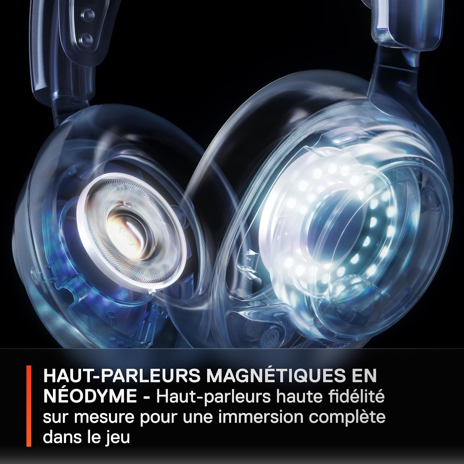 Detalle 1 de SteelSeries Arctis Nova 7P Wireless gamingheadset, wit, 2,4 GHz en Bluetooth