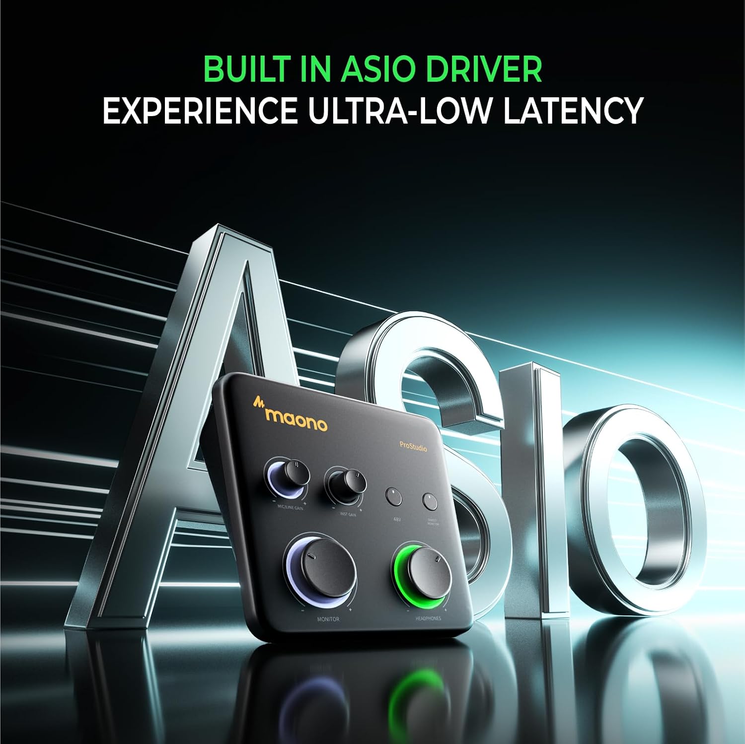 Detalle 1 de MAONO USB Audio Interface PS22 Lite