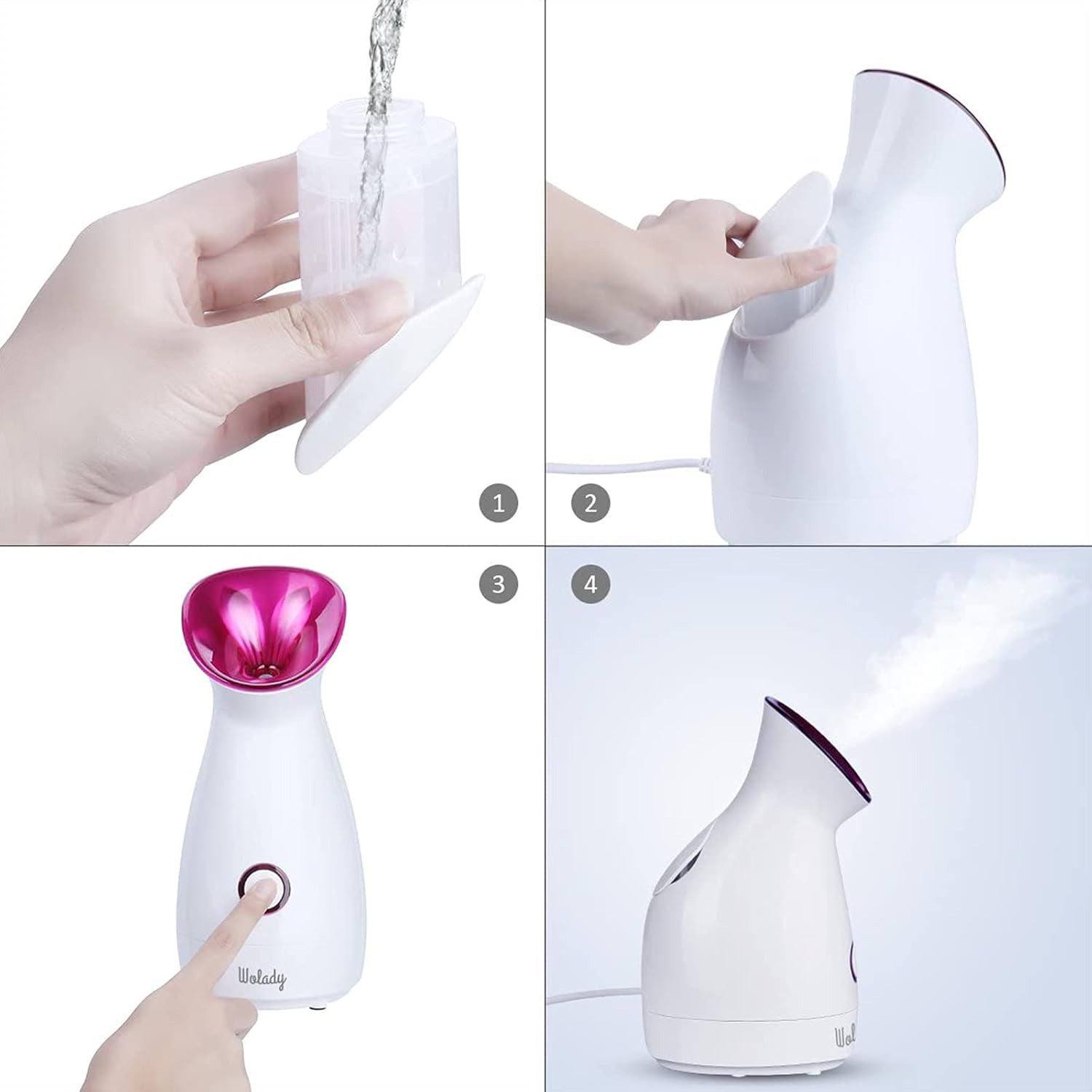 Thumbnail 3 de Gesichtssauna Gesichtsdampfer 70 ml Nano Ionic