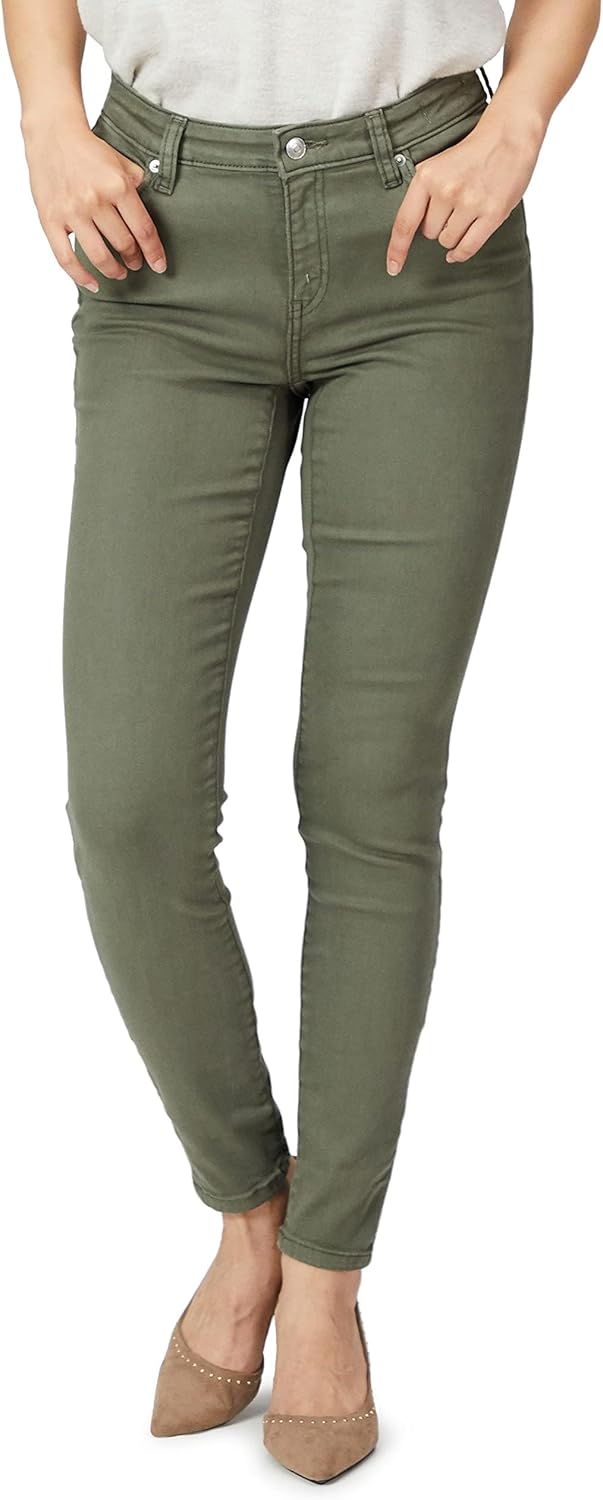 Thumbnail 6 de Amazon Essentials Damen elastische Skinny-Jeans mit mittelhohem Bund – High-Stretch Denim (Auslaufmodell)