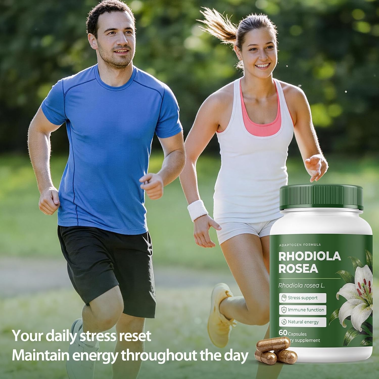 Thumbnail 6 de Rhodiola Rosea Supplement, Organic Capsules