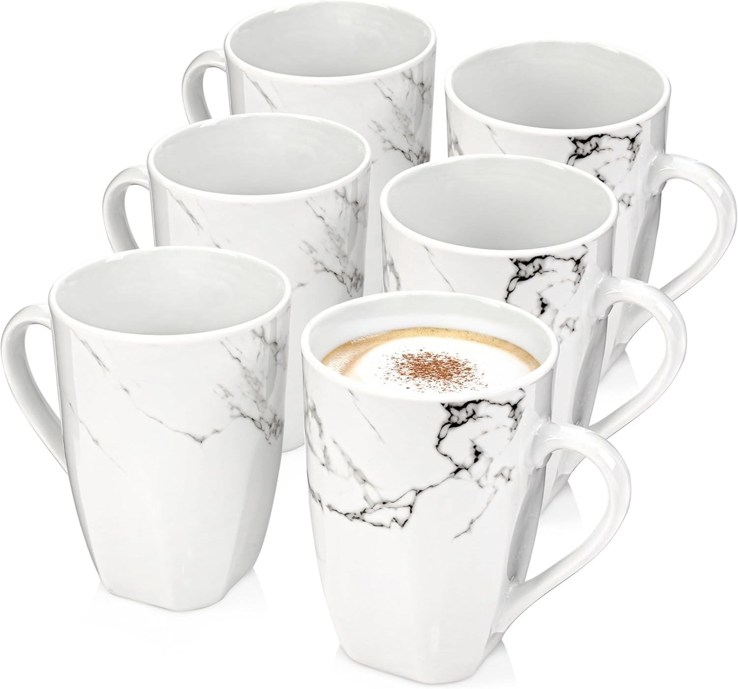 Thumbnail 6 de SÄNGER Bilgola Black Lines Kombiservice „36-teilig“ für 6 Personen – Geschirrset mit Porzellantellern und schwarzen Linien