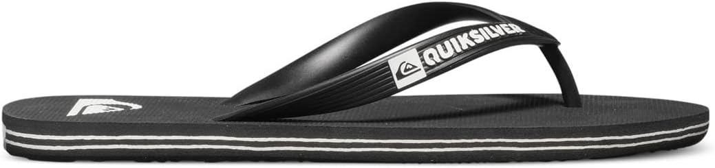Detalle de Quiksilver Homme Molokai Sandale Noir – confort et polyvalence estivale