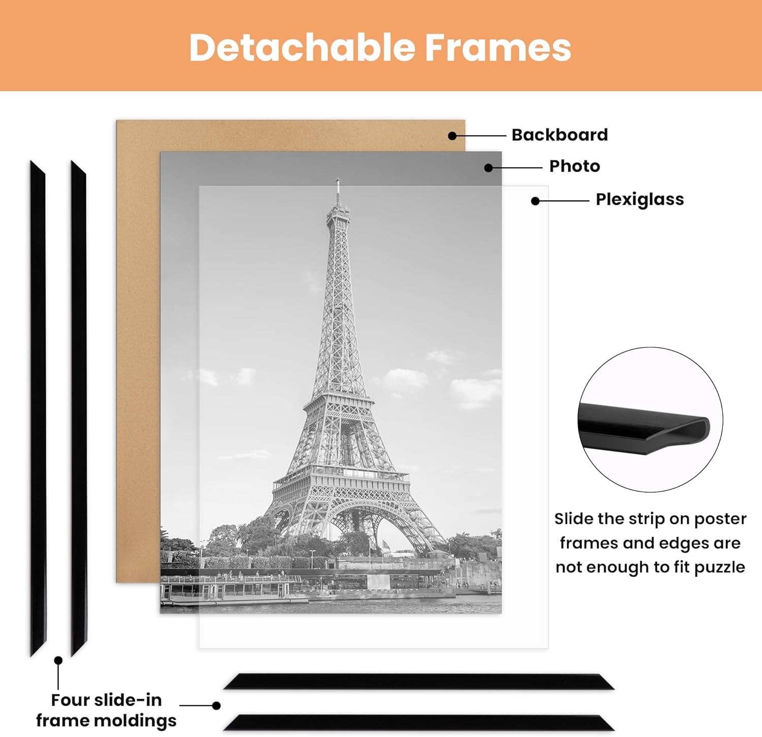 Thumbnail 4 de upsimples 24x36 Poster Frame 3-Pack 🖼️