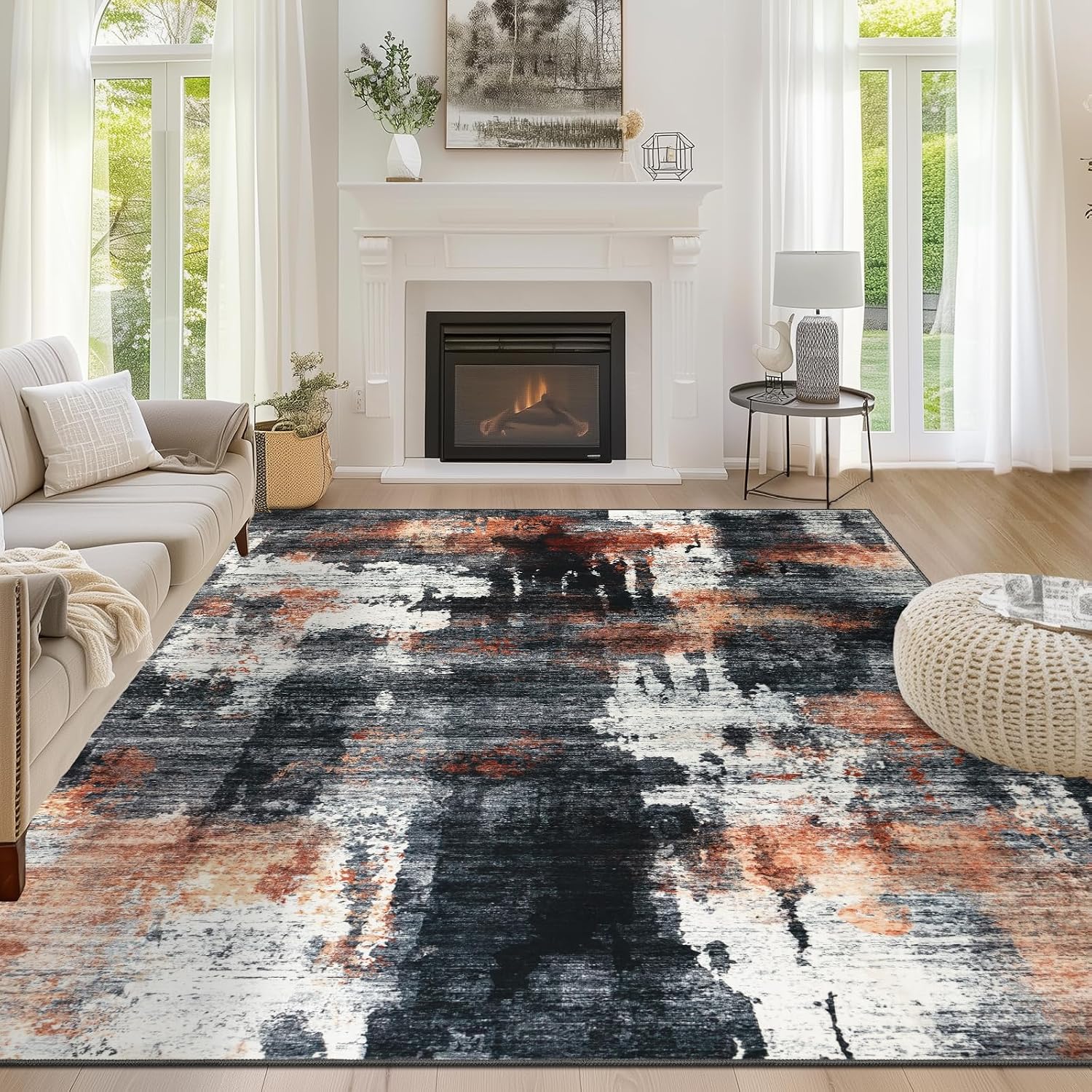Thumbnail 6 de Capslpad 200x300cm Modern Abstract Area Rug