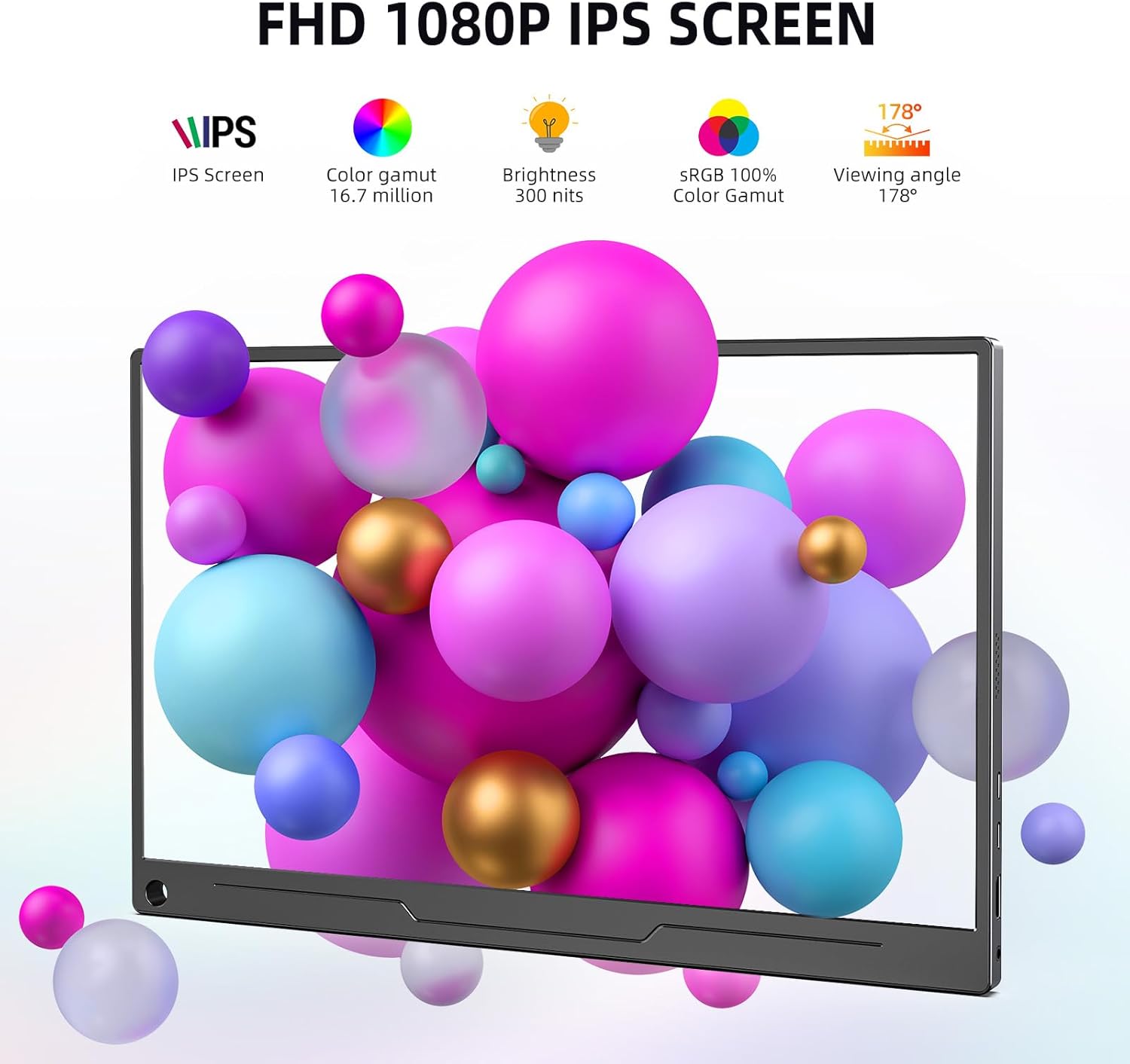 Thumbnail 1 de UPERFECT Portable Monitor 15.6-inch FHD display
