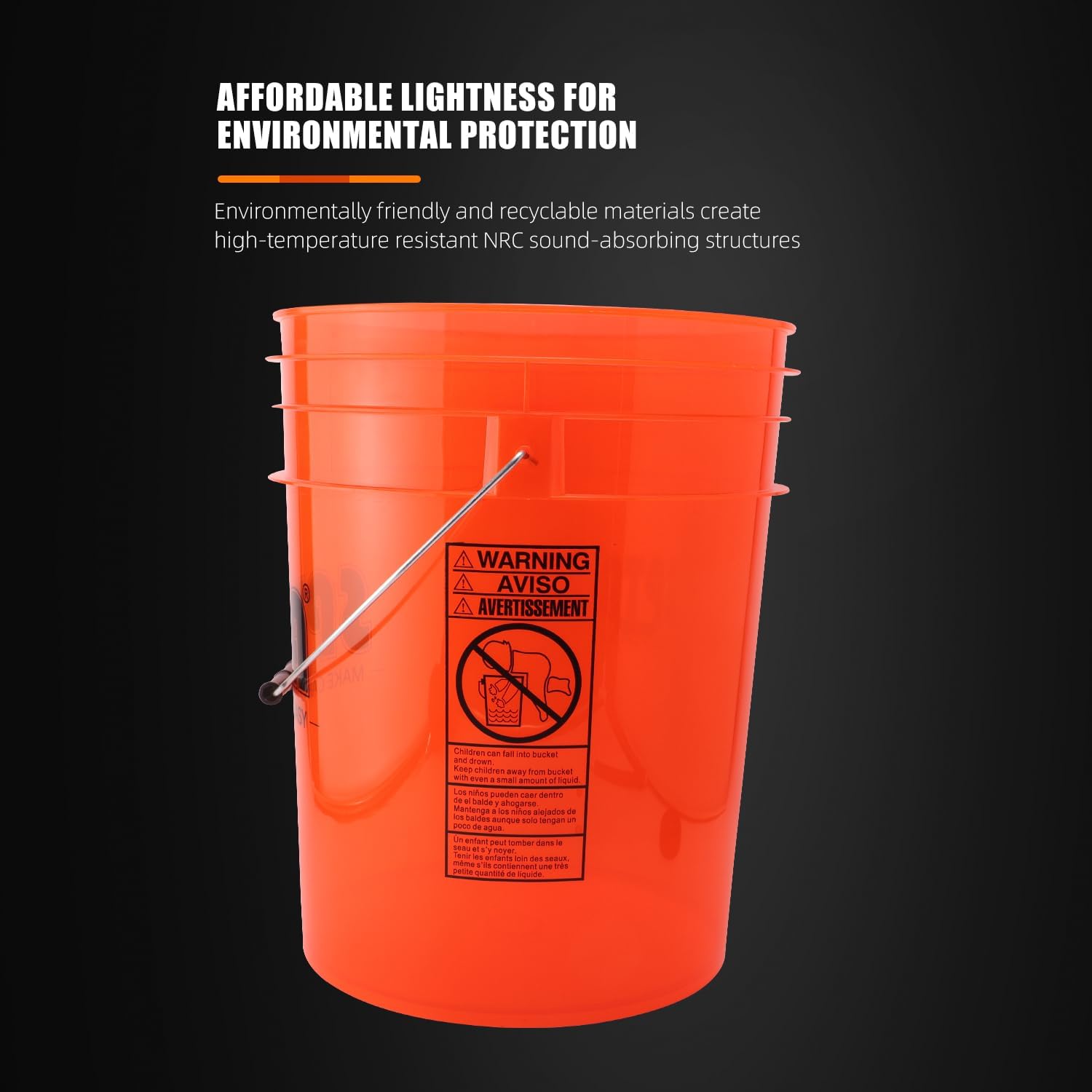 Detalle 2 de SPTA 33-Piece Car Wash Bucket Set (20L Scratch-Free Detailing Bucket)
