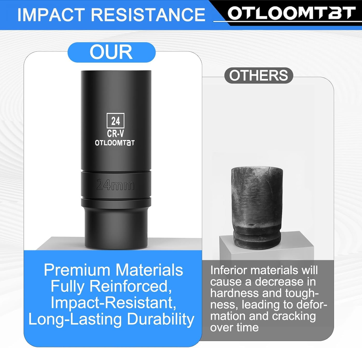 Thumbnail 4 de OTLOOMTBT 1/2" Drive Impact Socket Set — 32pcs 🧰