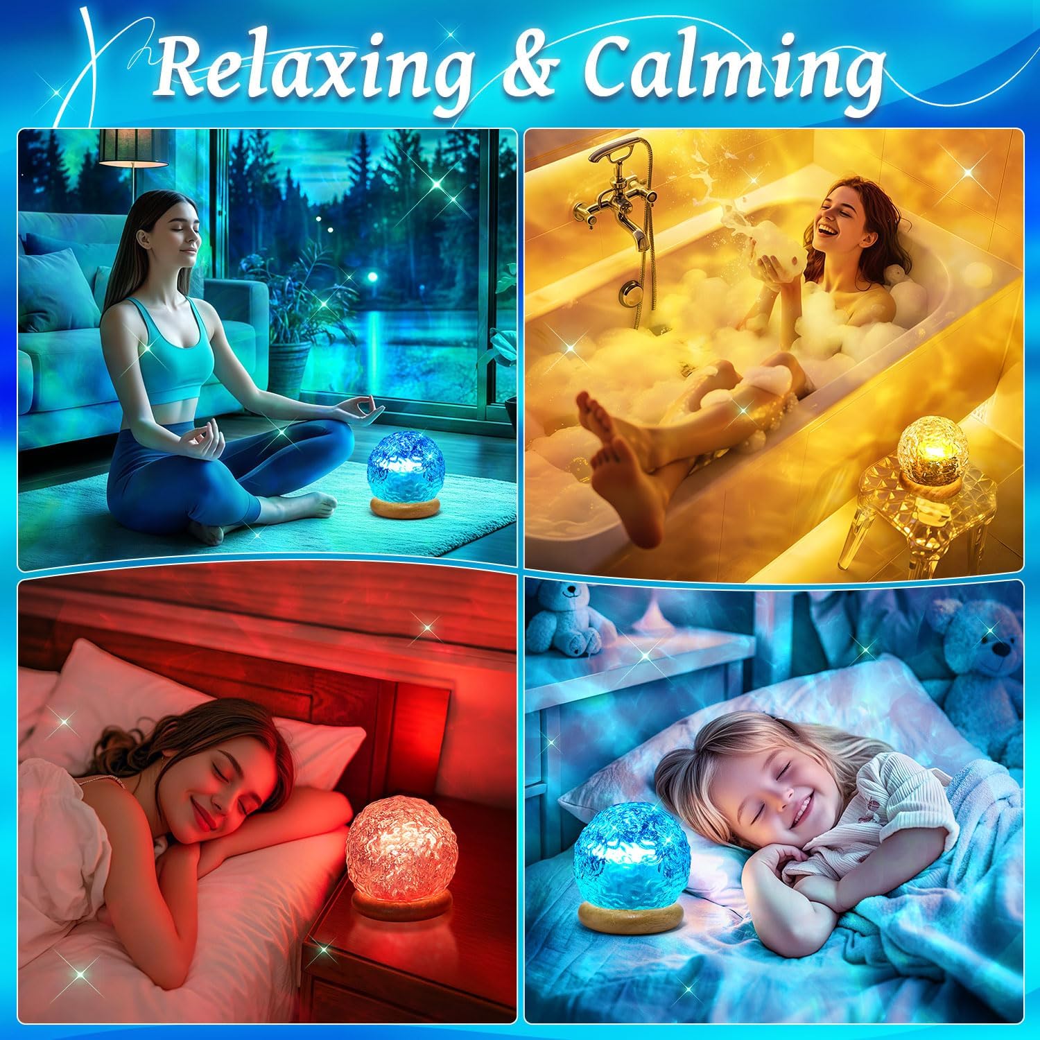 Thumbnail 3 de Sensory Lights 18‑colour mood light projector 🌙