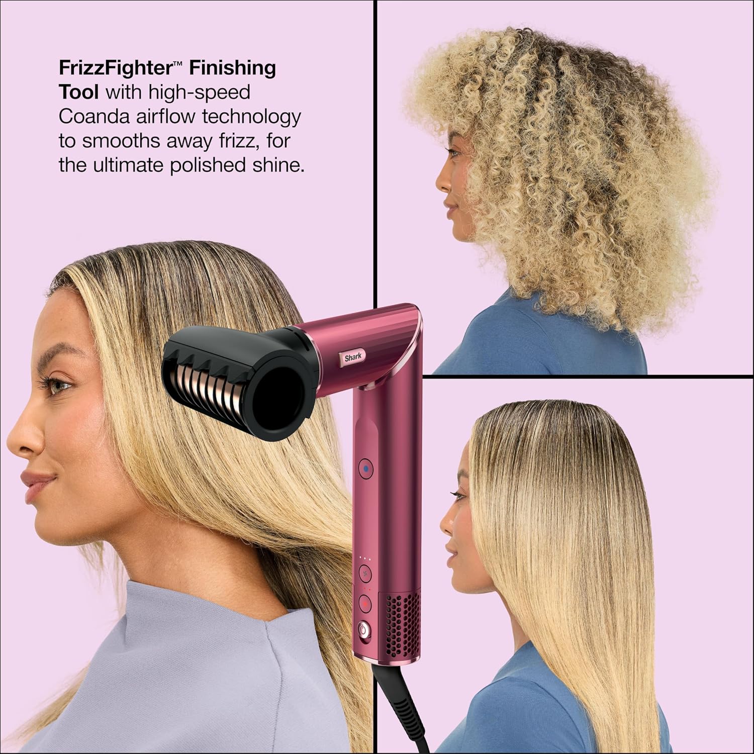 Detalle 2 de Shark FlexStyle hair dryer brush 1.5 lb 💇♀