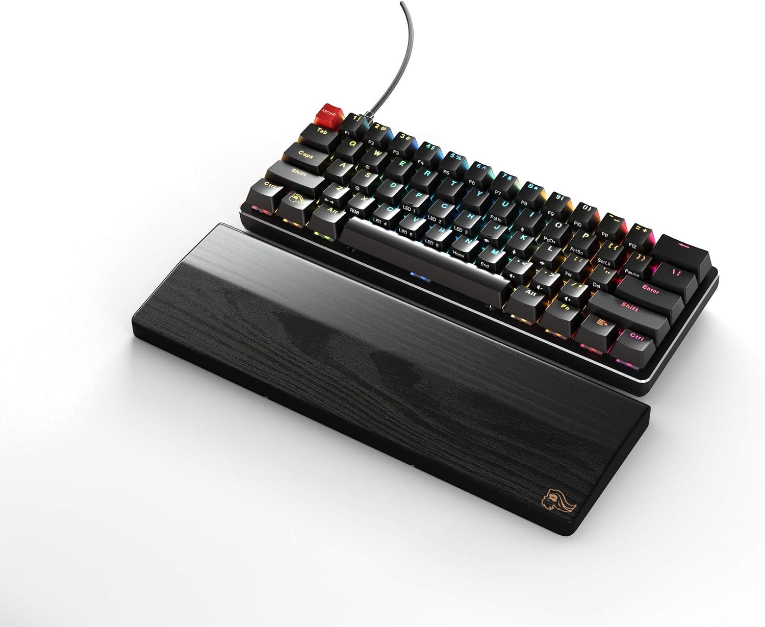 Detalle 2 de Glorious Hand Rest Compact for PC gamers 🖱