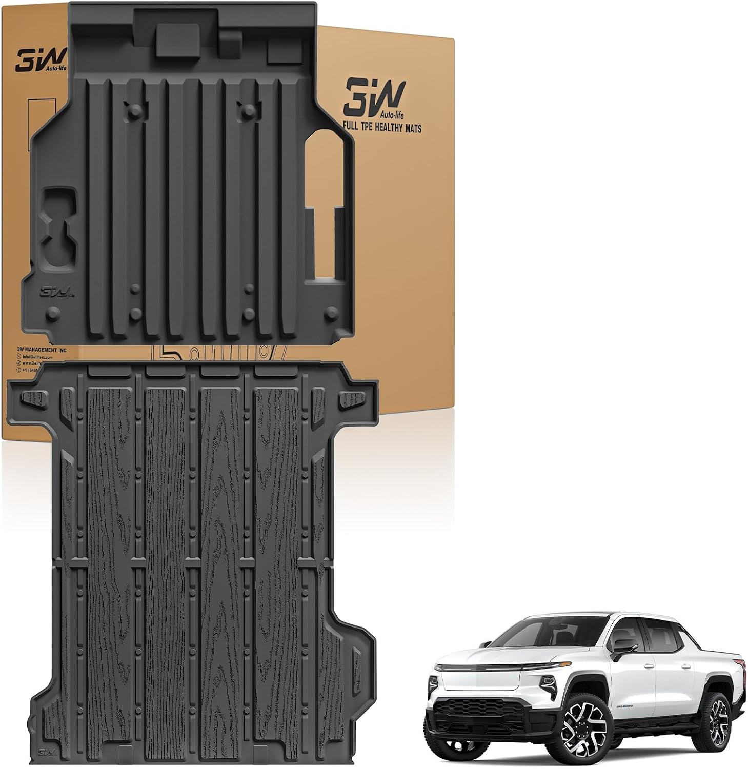 Detalle de 3W Front Trunk Mat for Silverado EV 2024