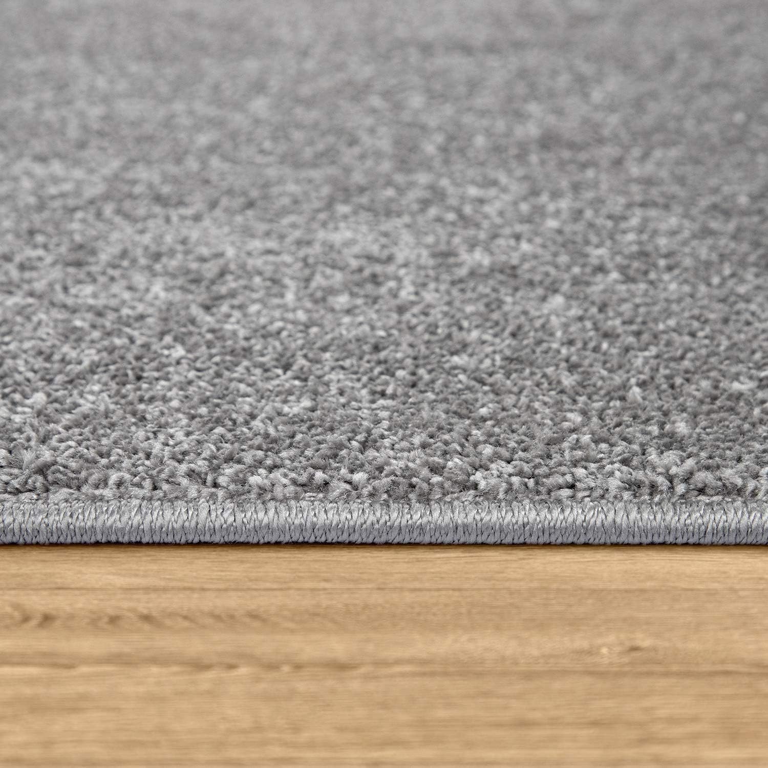 Detalle de Paco Home Teppich 240x340 cm Anthrazit