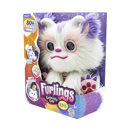 Thumbnail 6 de Furlings Mascota Interactiva Aspen, peluche yeti 80 reacciones