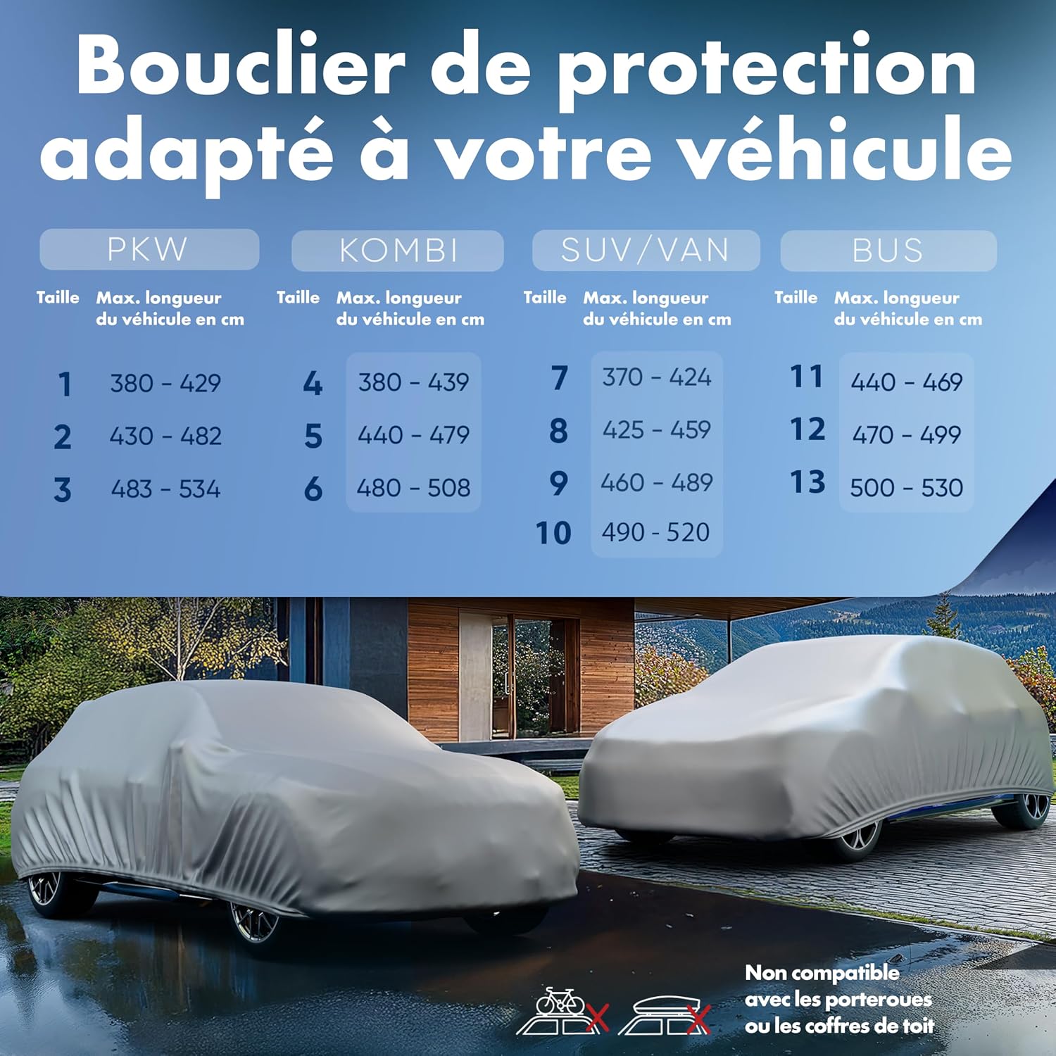Thumbnail 4 de WALSER Bâche voiture Taille 8