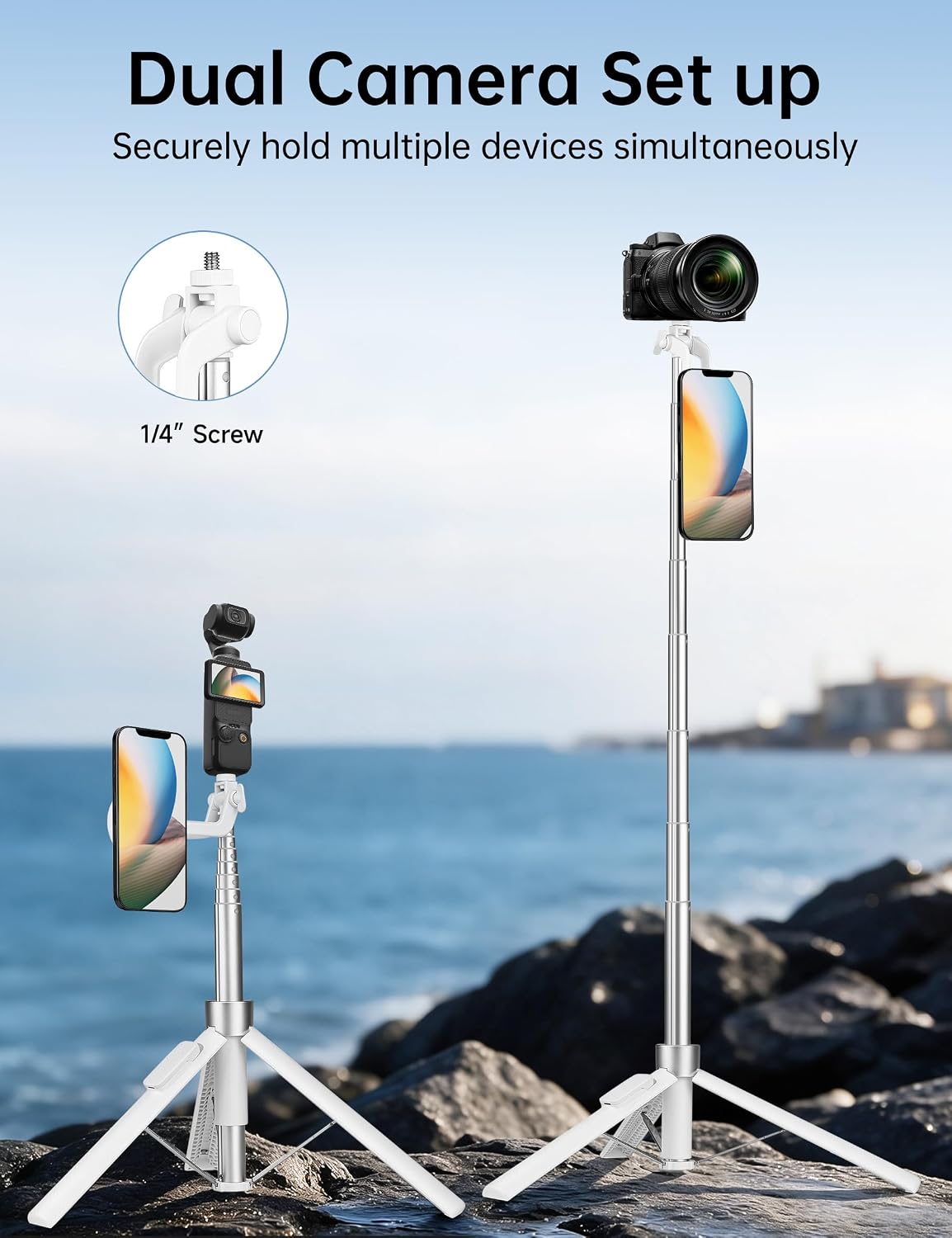 Detalle 2 de Victiv Phone Tripod, 70-inch
