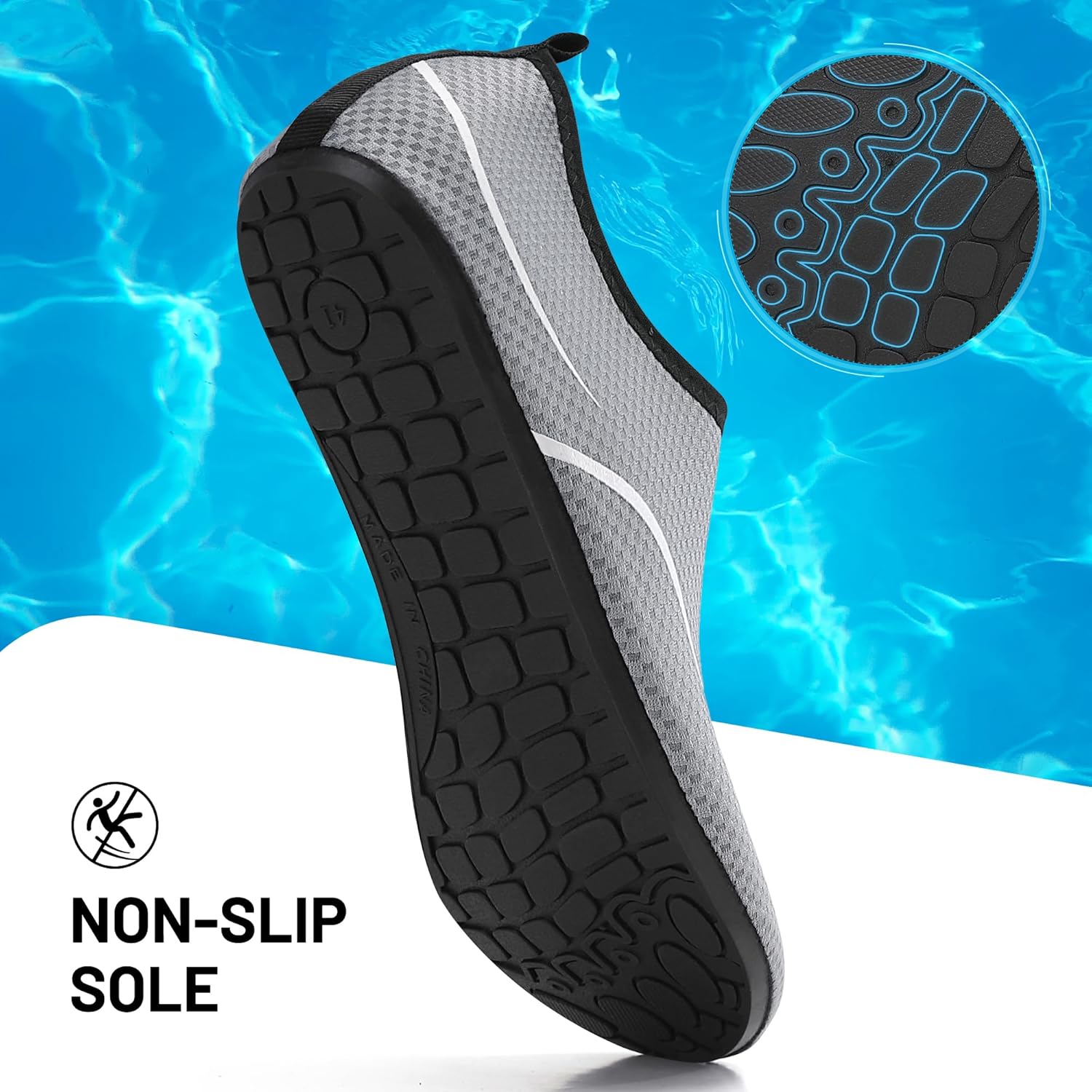 Thumbnail 5 de BARFULKER Schwimmschuhe – Badeschuhe Damen & Herren, schnell trocknend & leicht