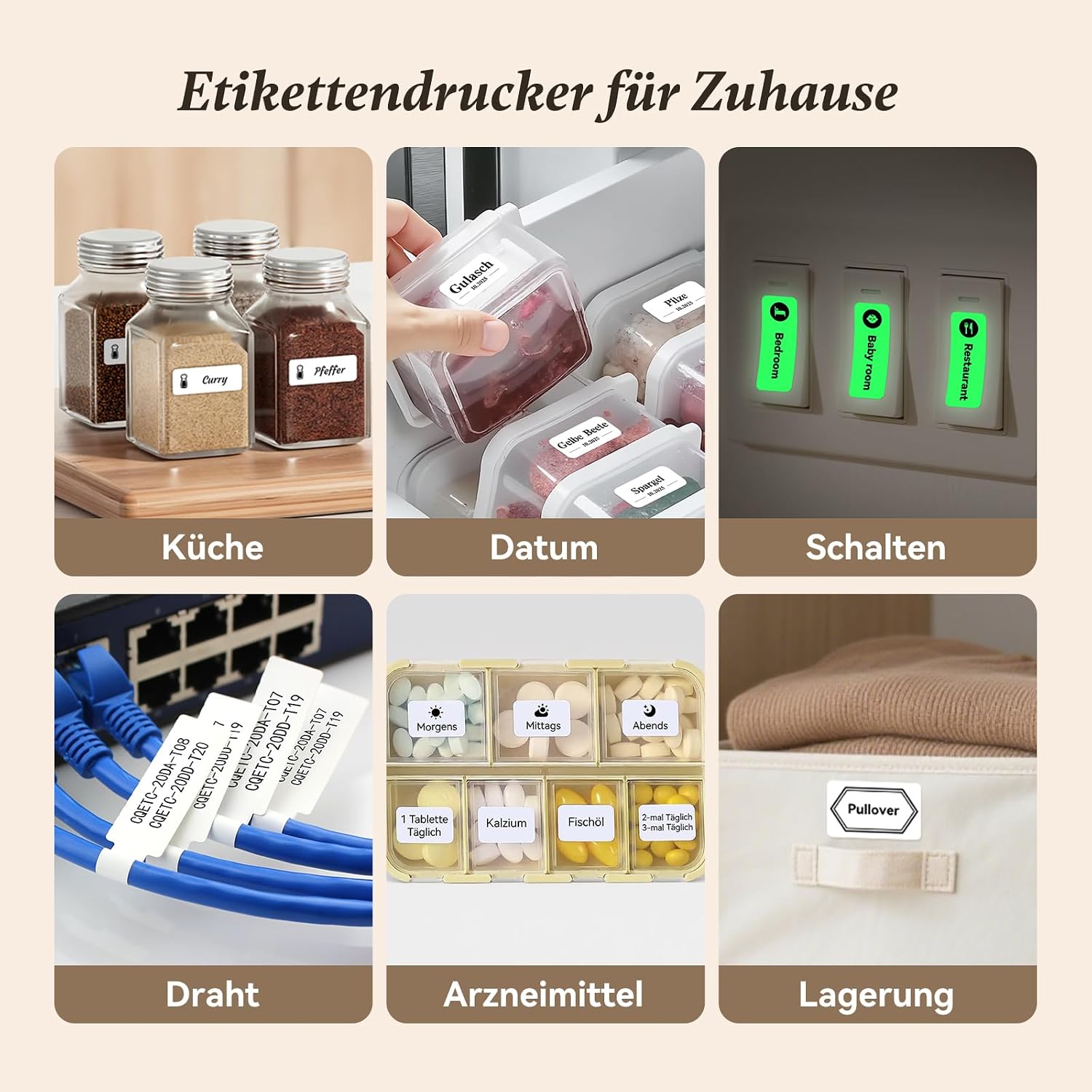 Detalle 2 de NIIMBOT D110 Etikettendrucker 1500mAh