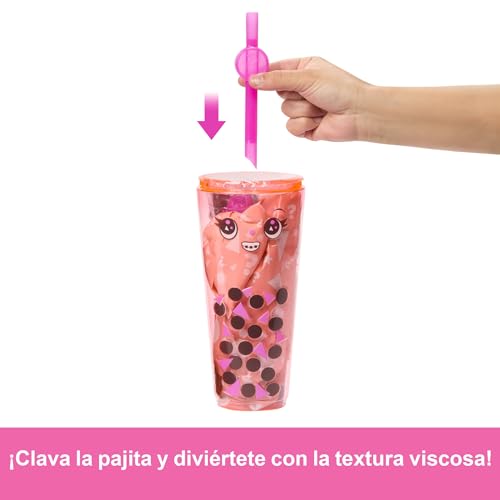 Detalle de Barbie Pop Reveal HTJ22: Muñeca Rubia con Sorpresas 🎉