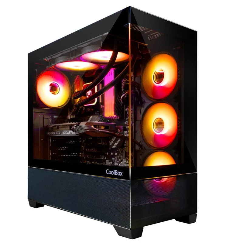 Detalle de Deep Gaming DOMINION: sobremesa con Intel Core i9-14900F, 128 GB RAM y RTX 5080