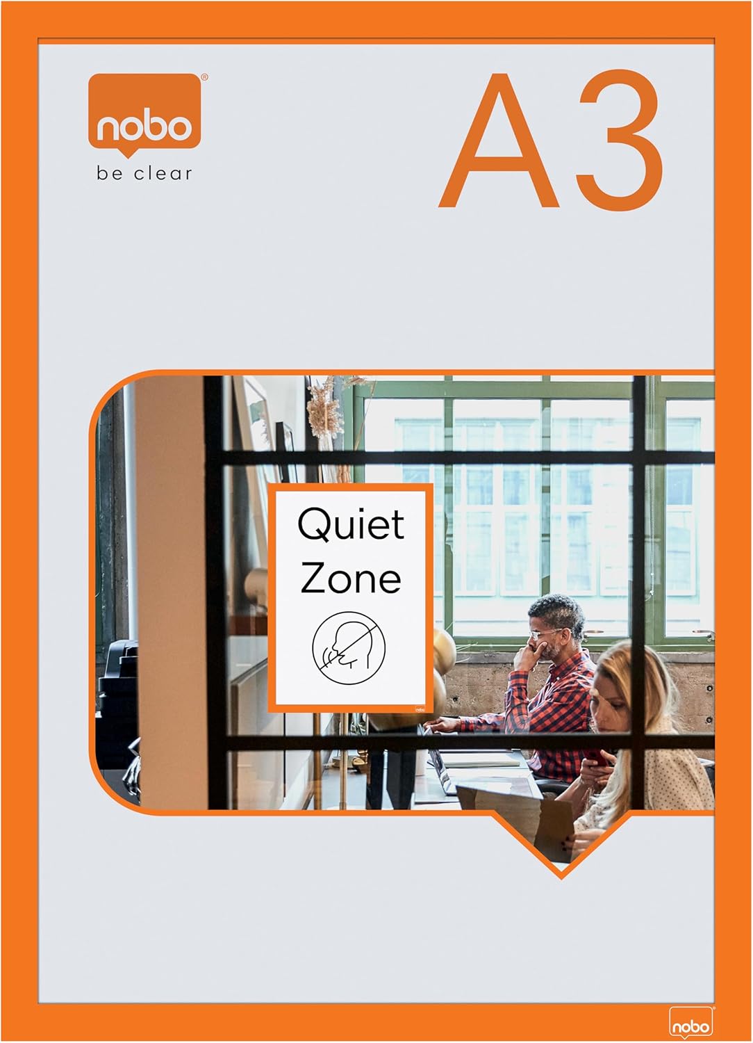 Thumbnail 3 de Nobo Porte-Affiche A3 cadre aluminium 📌