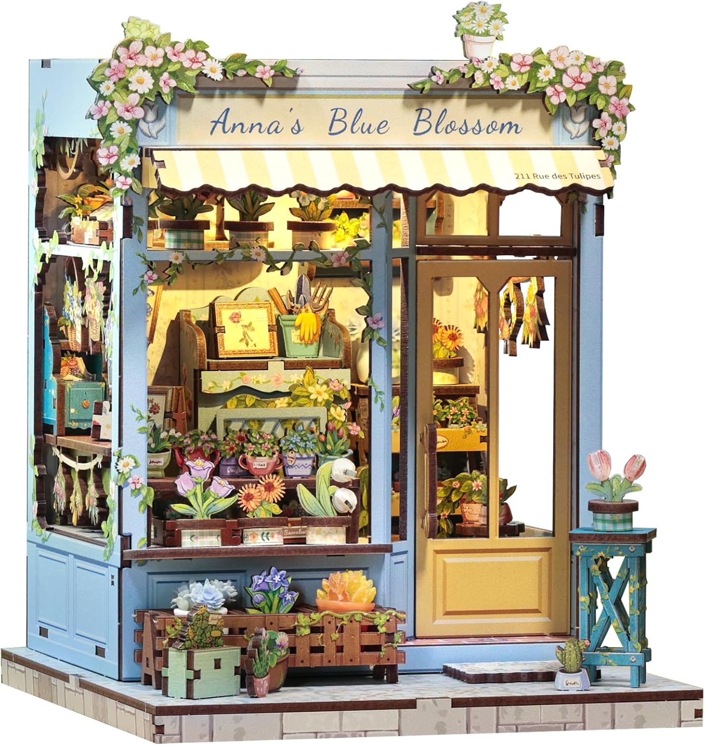 Detalle de CUTEBEE Book Nook Kit DIY 3D puzzle